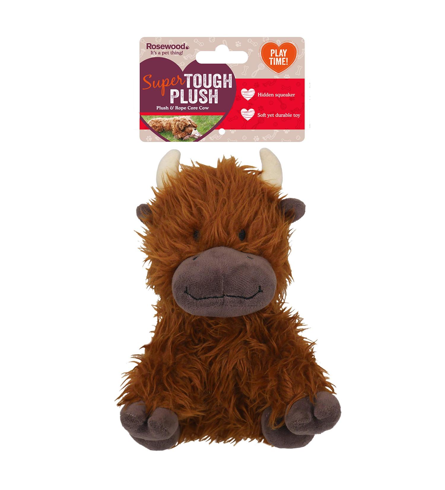 Rosewood TOUGH ROPE CORE COW Rope Core Cow Brown One Size (Pack of 1) - Buy Online on SooperMarket.com