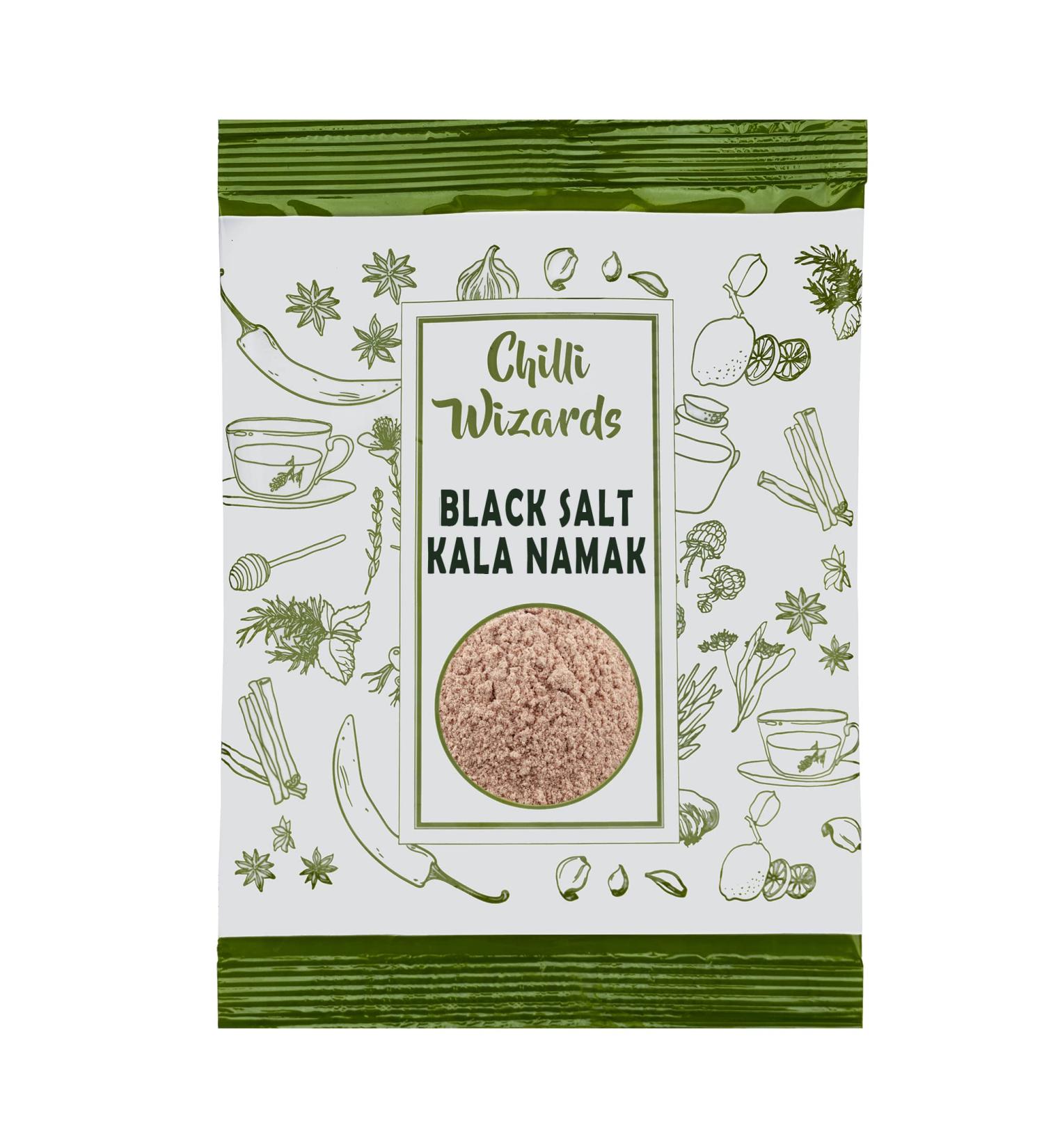 Himalayan Black Salt 100g Kala Namak - Chilli Wizards