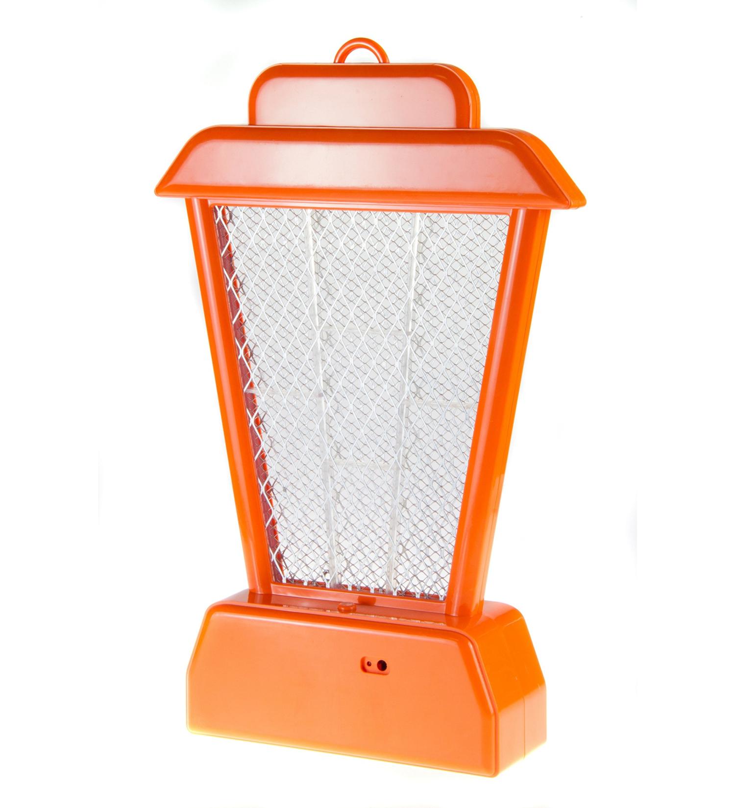 SE MP-BZR-OR 11-1/2" Orange Rechargeable UV Hanging/Standing Bug Zapper - Buy Online on SooperMarket.com