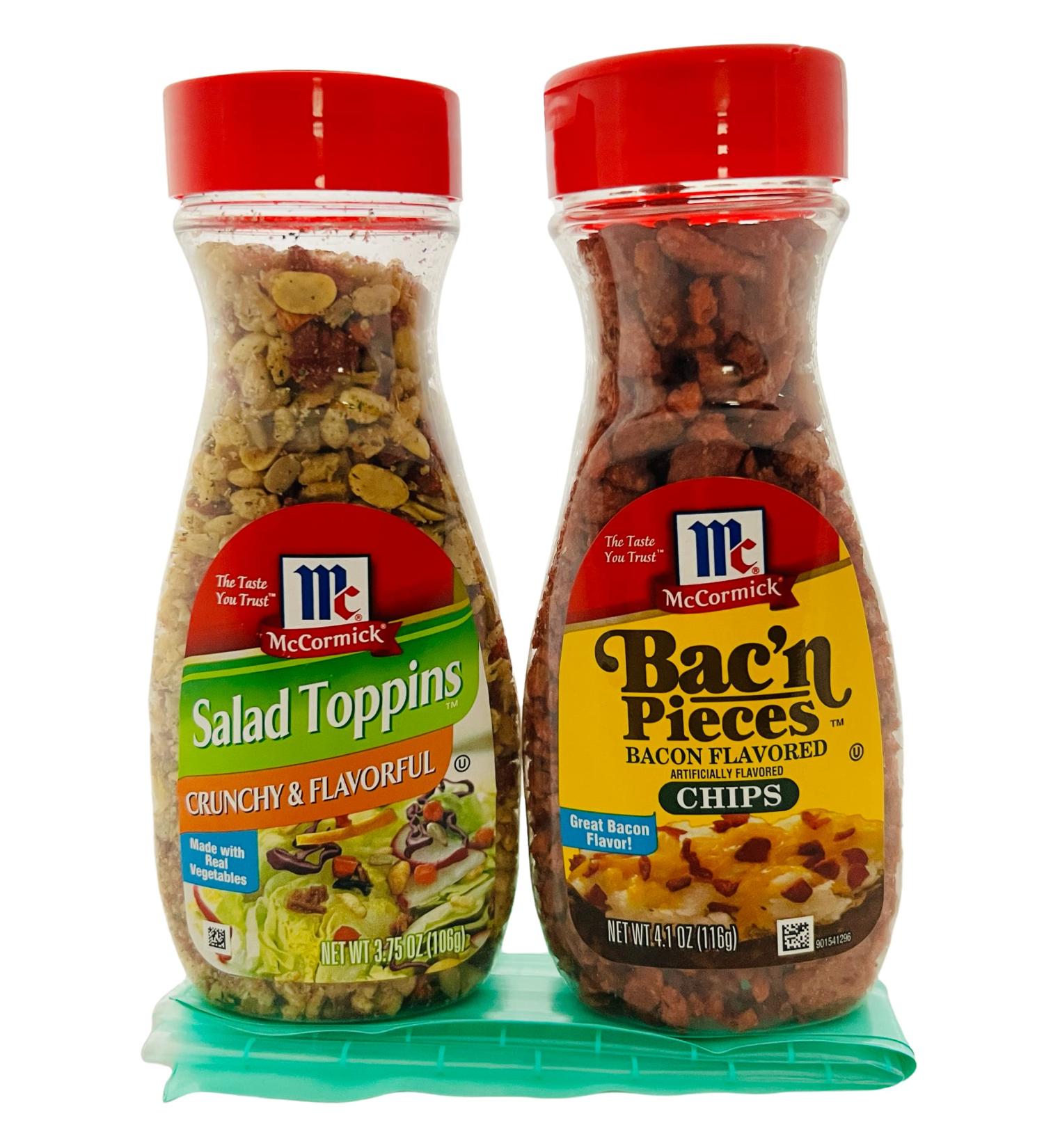 McCormick Crunchy Salad Toppings and Bacon Flavored Chips Bundle - Perfect for Salads, Baked Potatoes, and More! - Buy Online on SooperMarket.com