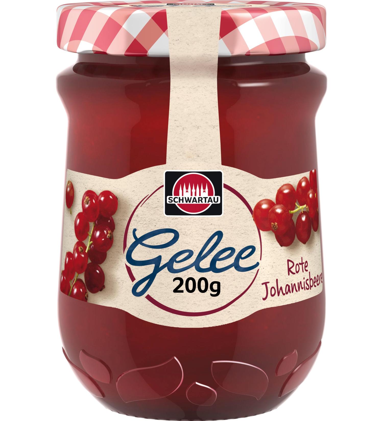 Schwartau Redcurrant Jelly 200g | Premium Fruit Juice Spread - Buy Internationally - Buy Online on SooperMarket.com