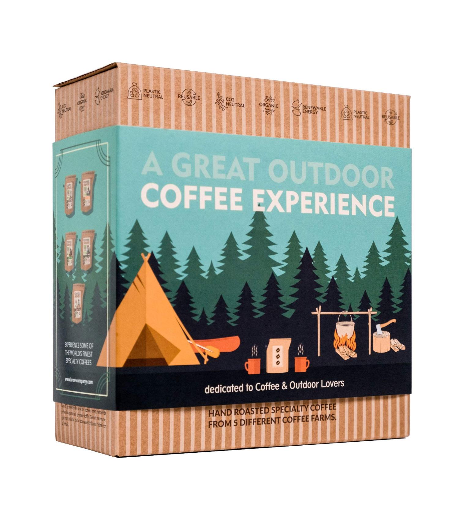 Ultimate Coffee Gift Set: 5 Specialty & Organic Estates for Outdoor Lovers | Perfect Gift for Men & Women | Brew Anytime Anywhere - Buy Online on SooperMarket.com