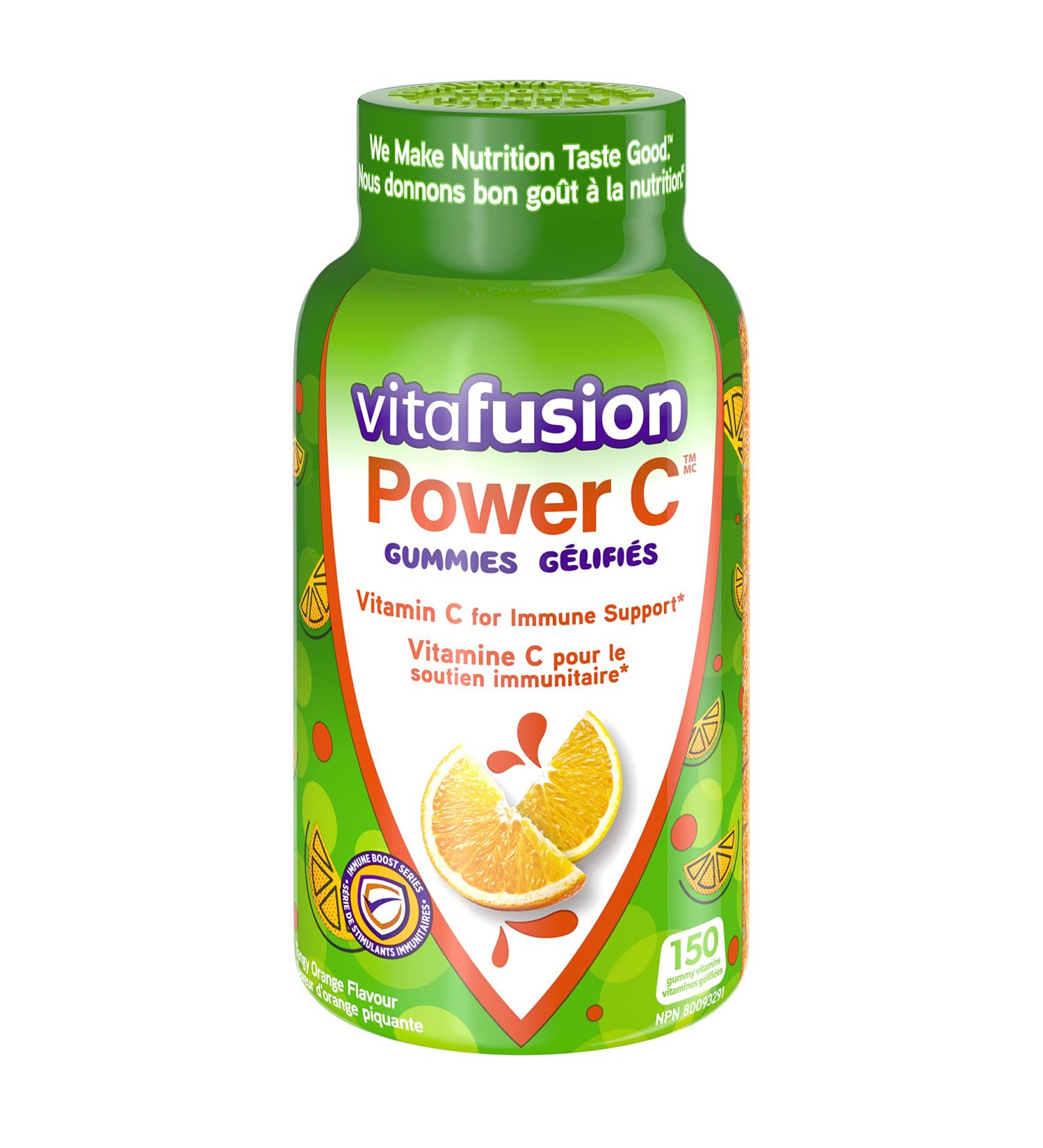 Vitafusion Power C Adult Vitamin Gummies Antioxidants1 Immune function2 150 Count (1.5-month supply) Packaging may vary. - Buy Online on SooperMarket.com
