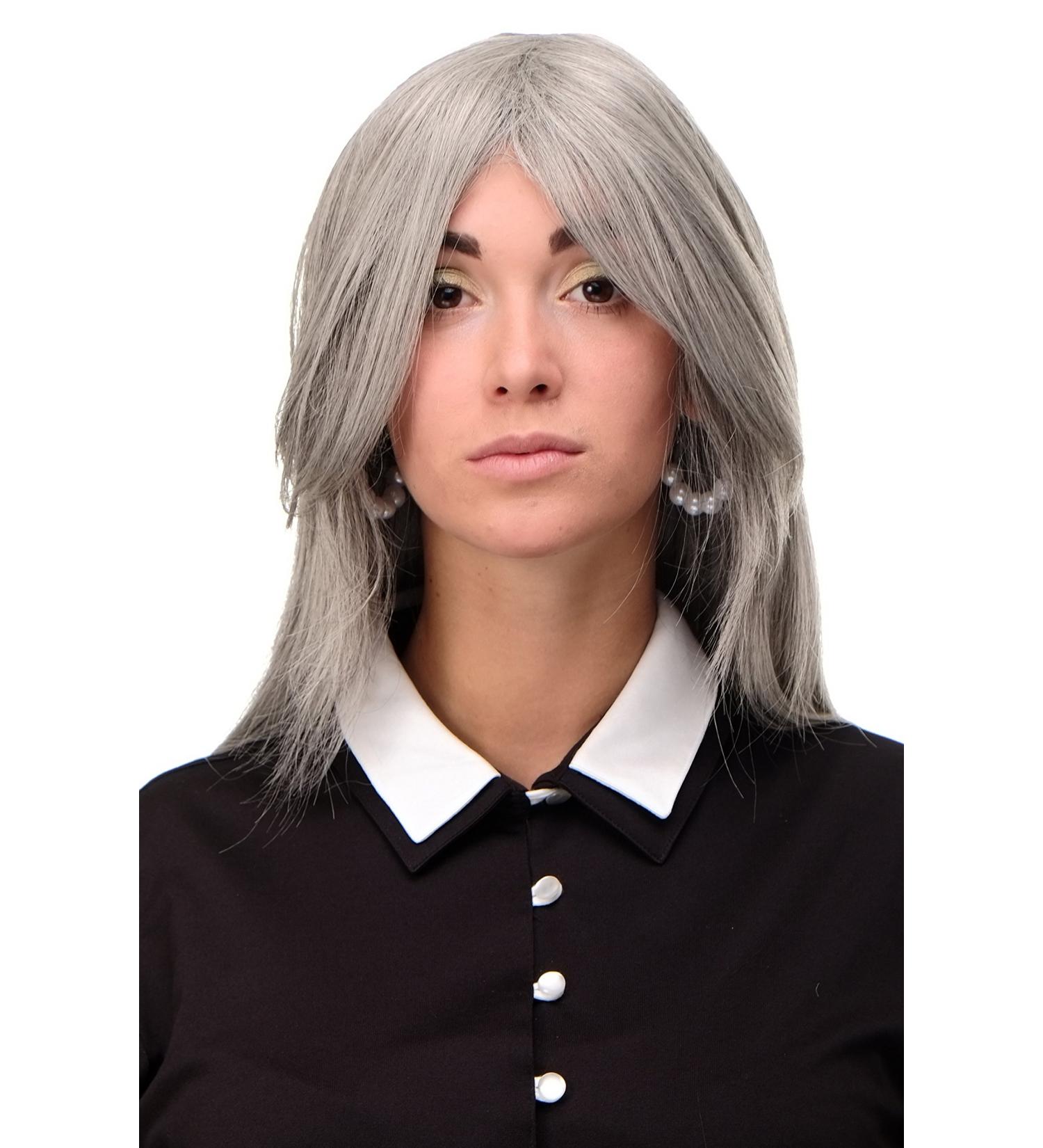 WIG ME UP Long Silver Grey-Black Mix Layered Wig - 75cm Straight - Shop Now! - Buy Online on SooperMarket.com