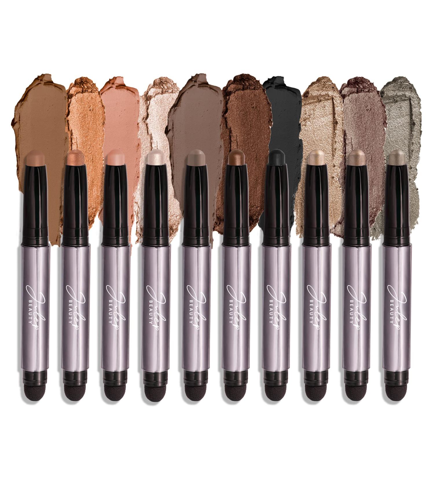 Julep Eyeshadow 101 Cr me to Powder Waterproof Eyeshadow Stick Palette - Neutral Matte & Shimmer Shades - Buy Online on SooperMarket.com