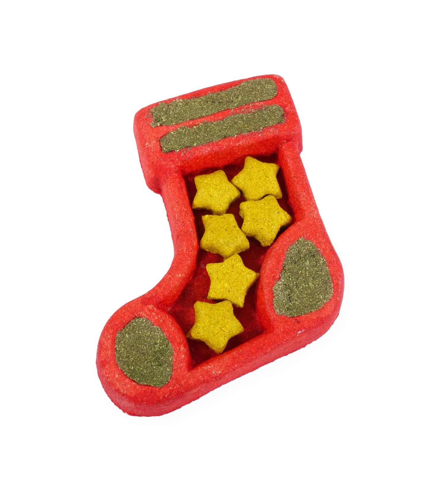 Cupid & Comet Rosewood Cupid & Comet Christmas Puzzle Stocking Gnaw Treat for Small Animals - Buy Online on SooperMarket.com