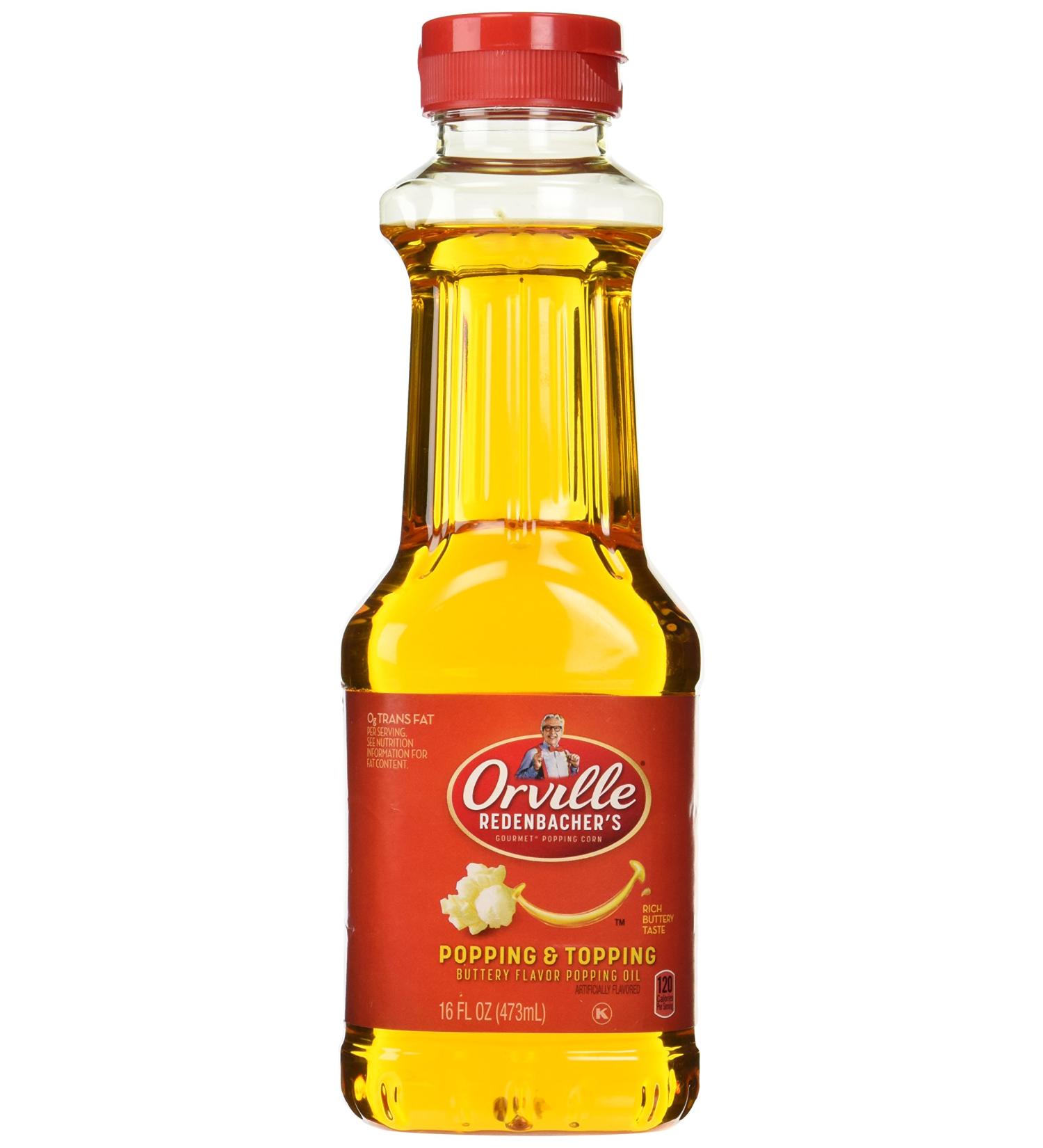 Orville Redenbacher's Butter Flavored Popping Oil 16 Oz. (Pack of 2) - Delicious Movie Theater Popcorn Taste at Home! - Buy Online on SooperMarket.com