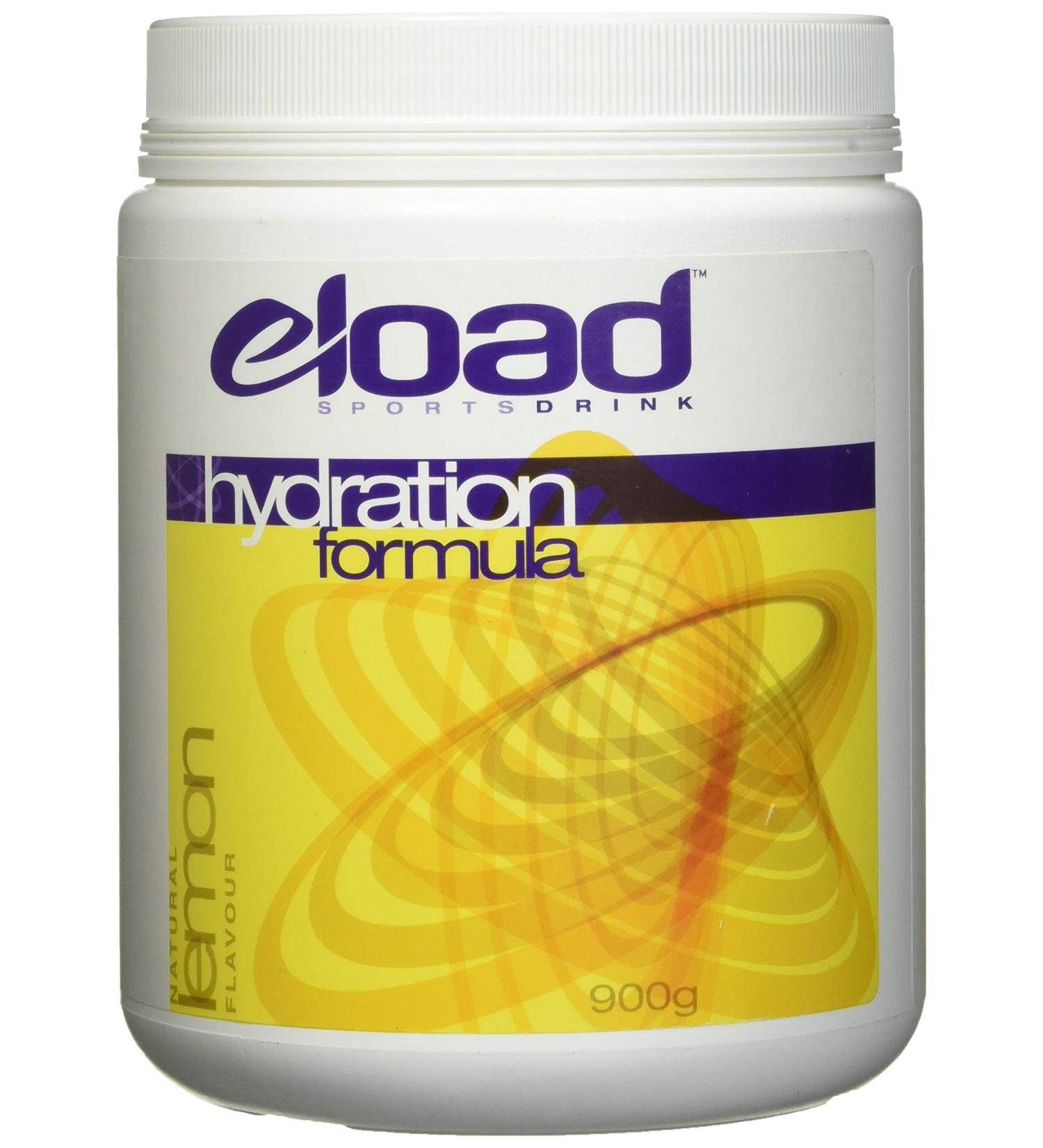 Eload Hydration Electrolyte Sports Rehydration Drinks Perfect for Competing & Training - Lemon 900g Tub (30 Servings) - Buy Online on SooperMarket.com