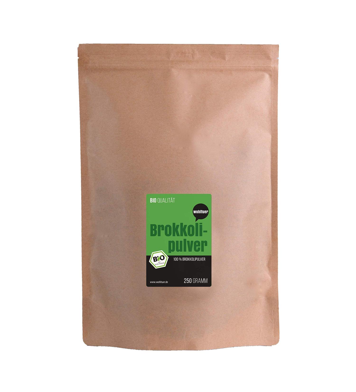 Wohltuer Organic Broccoli Powder - 250g Fresh Ground Superfood from Germany | International Shipping - Buy Online on SooperMarket.com