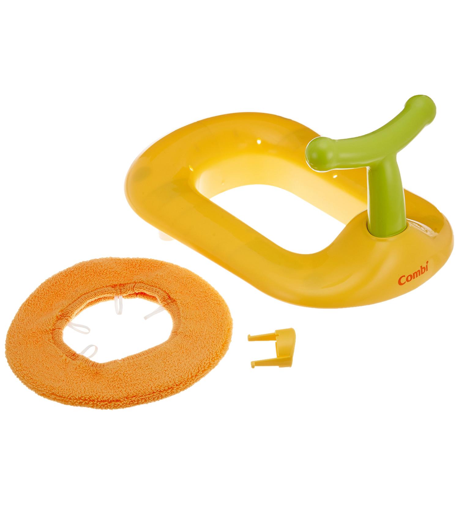 Combi Baby Label Toilet Seat (Yellow Label) - Convenient & Safe Potty Training Solution - Buy Online on SooperMarket.com