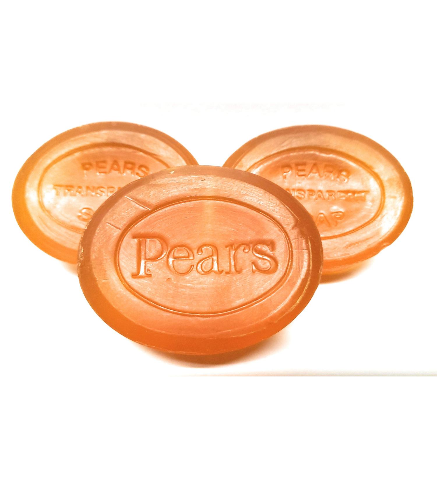3 Pack Pears Transparent Glycerin Bar Soap 3.5 Oz - Gentle Cleansing Soap - Buy Online on SooperMarket.com