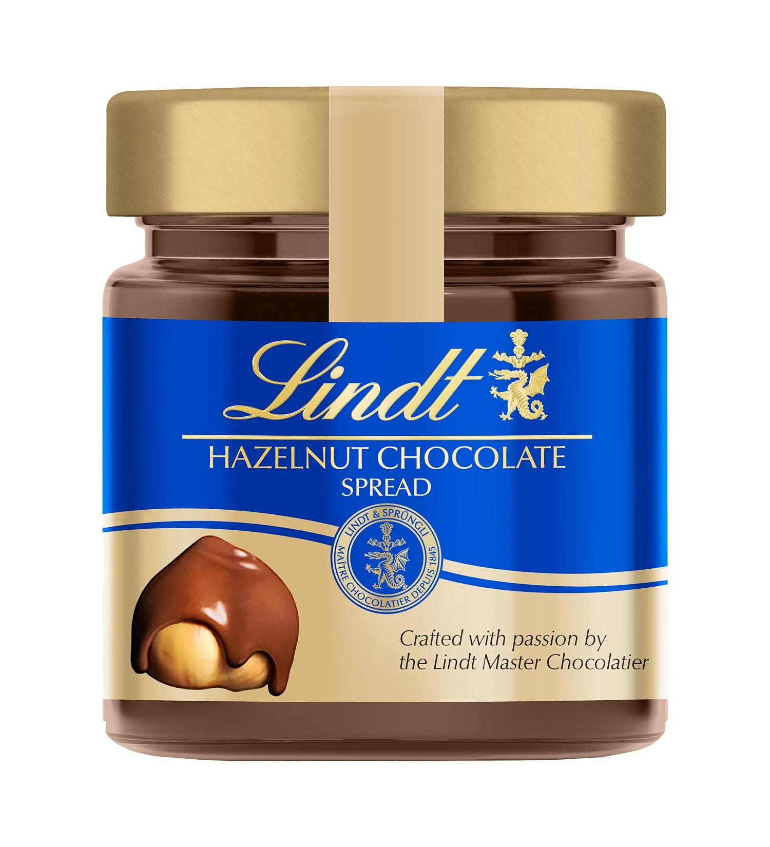Lindt Hazelnut Milk Chocolate Spread 200g - Deliciously Decadent Spread - Buy Online on SooperMarket.com
