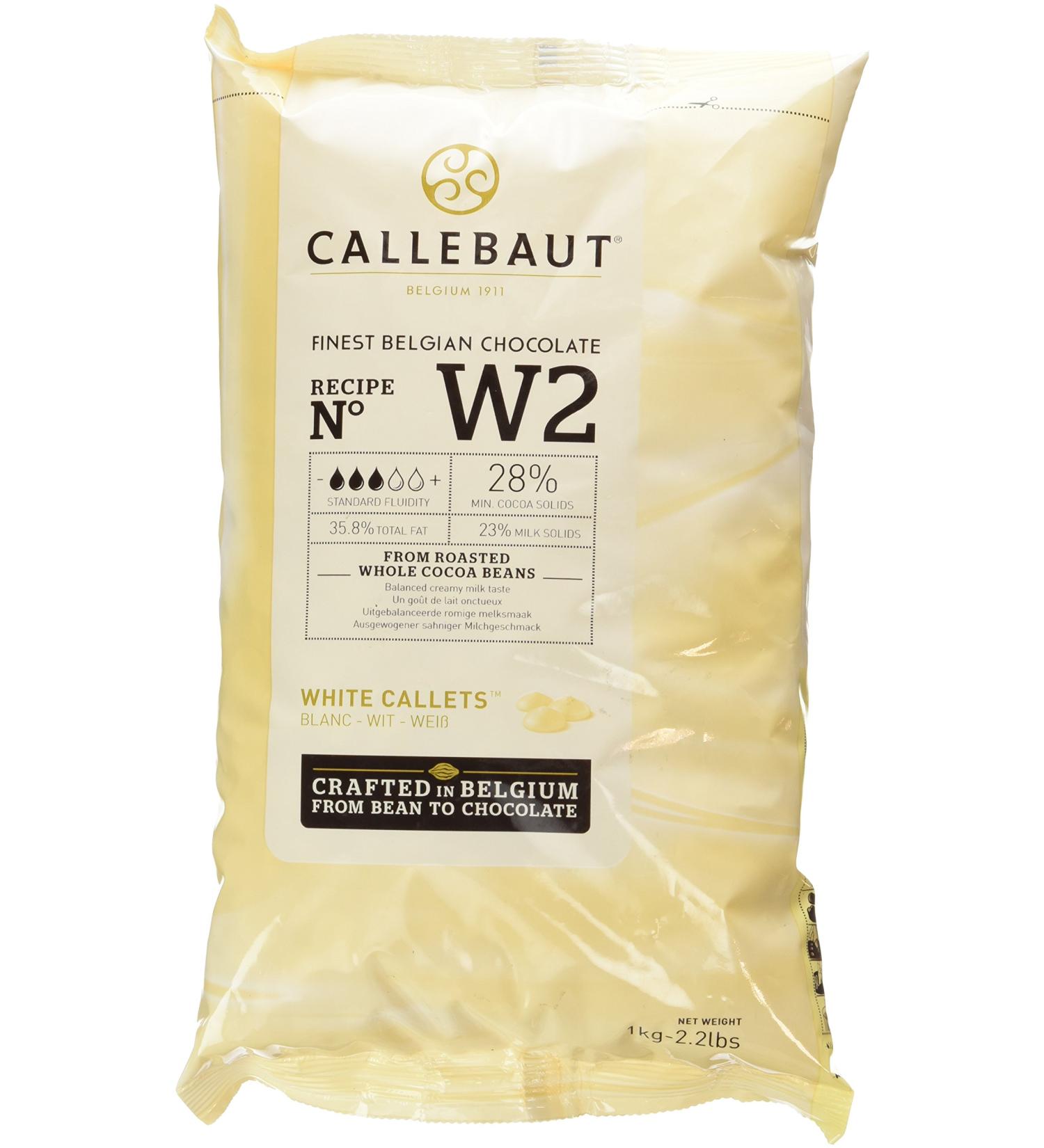 Callebaut Select White Chocolate Baking Callets 1 kg - Premium Quality Baking Chocolate - Buy Online on SooperMarket.com