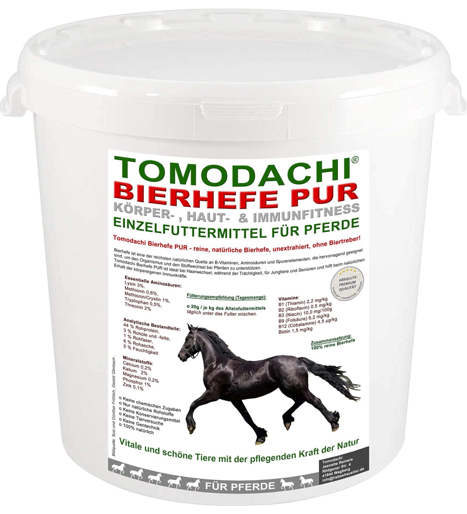 Buy Pure Beer Yeast for Horses - 3kg Bucket | Natural Skin & Fur Nutrient Rich in Vitamins & Minerals Supports Immune & Intestinal Health - Buy Online on SooperMarket.com