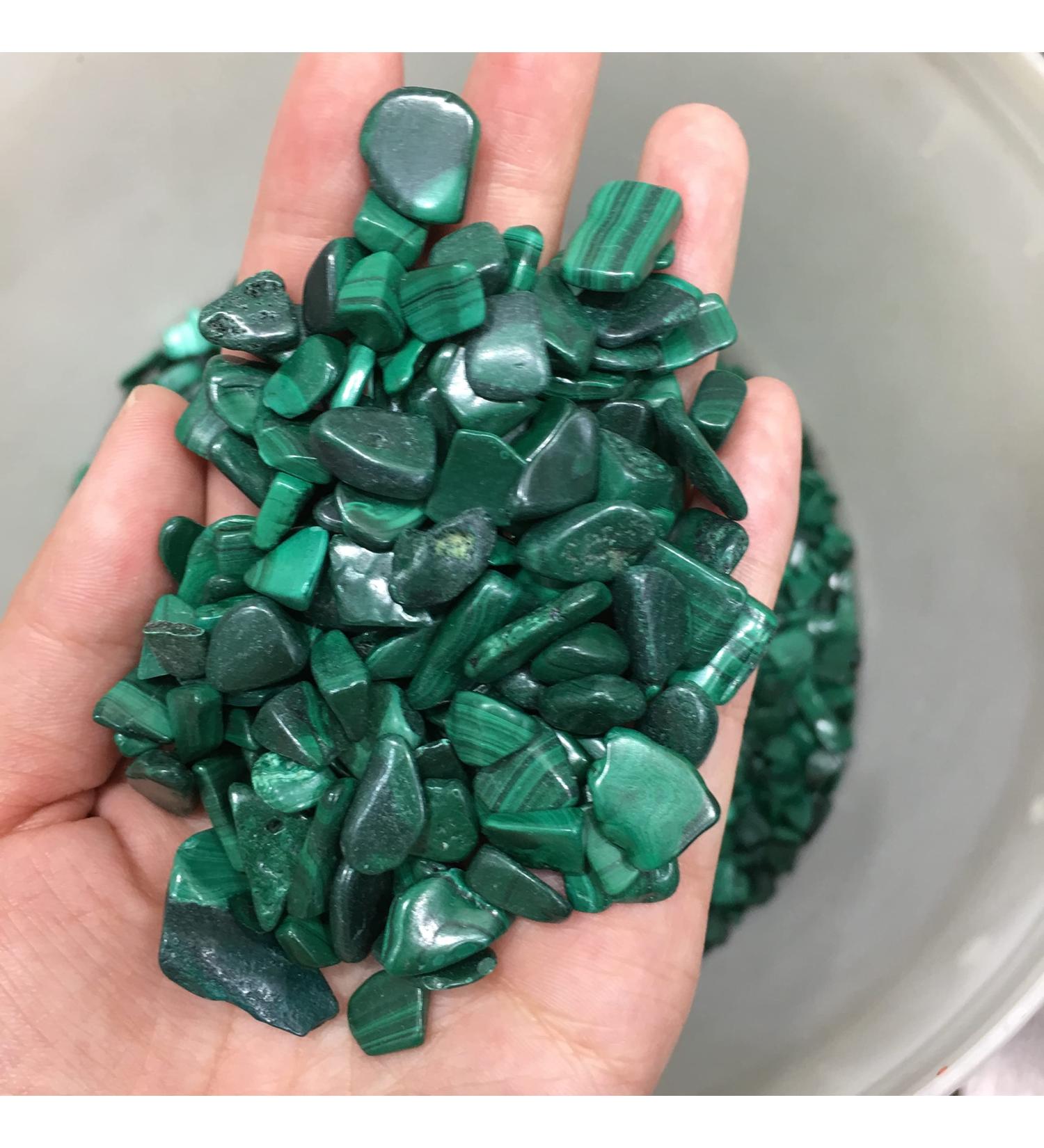 Crystal Rough Natural Crystal Rough Specimen Natural Malachite Gravel Bulk Tumbled Stones CrystalReiki Natural Stones and MineralsStone (Size : 200g) - Buy Online on SooperMarket.com