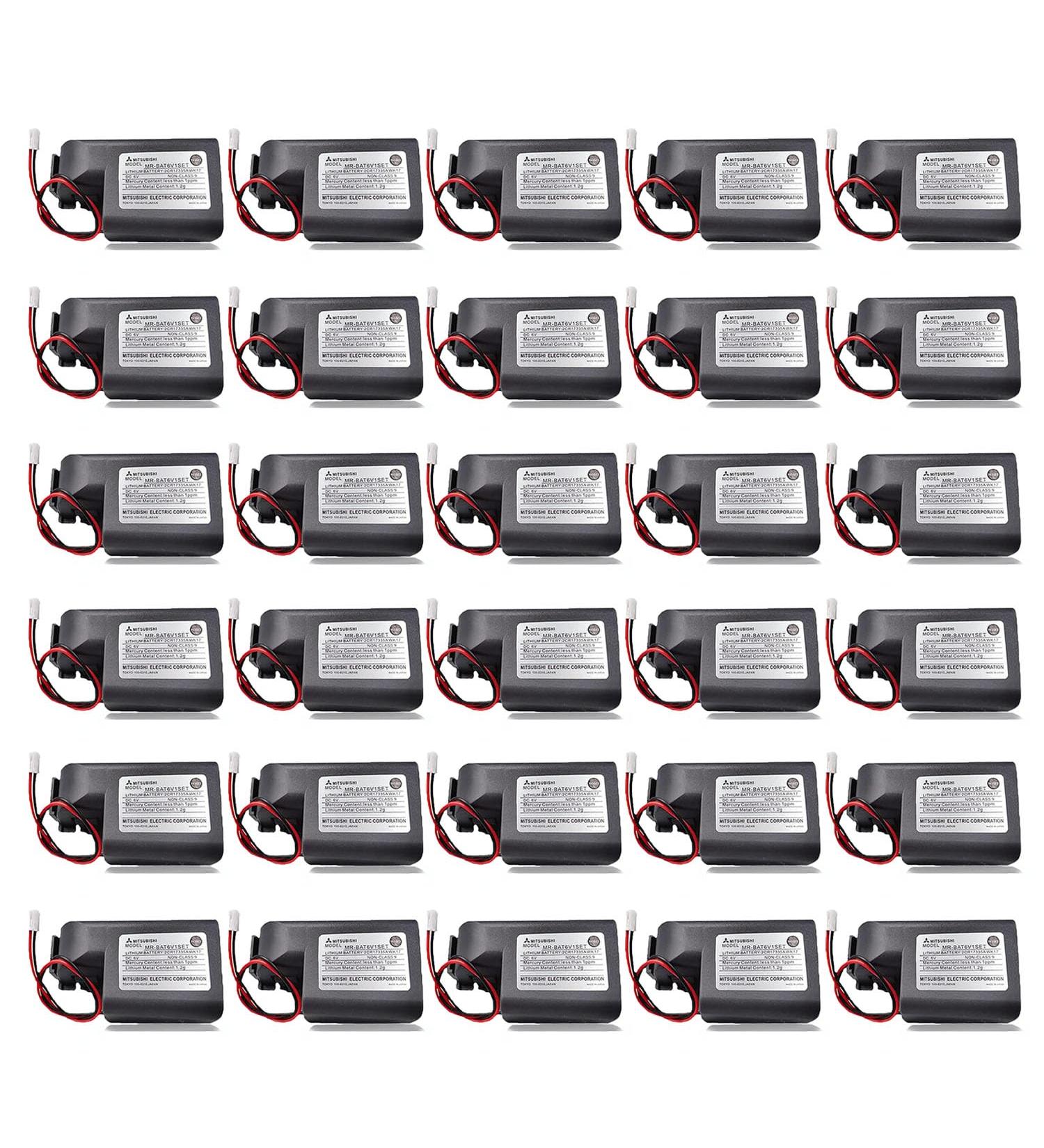 Buy 30 Pack 6V MR-BAT6V1SET 2CR17335A WK17 Battery for M80 Driver J4 Servo System | 1800mAh with White Plug - International Shipping Available - Buy Online on SooperMarket.com