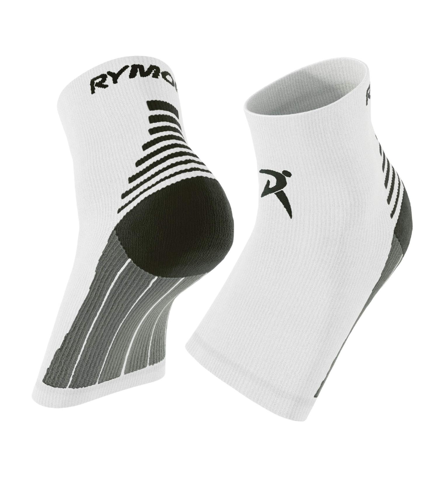 Rymora Plantar Fasciitis Support Socks - Small Arch Compression Socks for Men & Women - White (One Pair) - Buy Online on SooperMarket.com