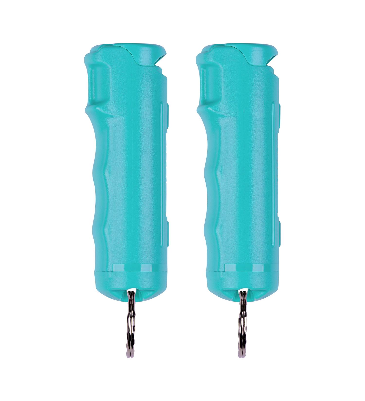 SABRE Pepper Spray 2 Pack - Maximum Police Strength OC Spray with Finger Grip and Key Ring for Easy Carry and Fast Access - Buy Online on SooperMarket.com