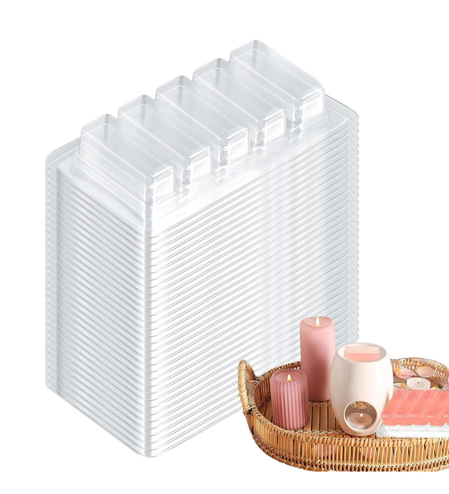 Acime Wax Melt Mussels - 100 Empty Candle Containers for Homemade Candles | Perfect Packaging for Wicker Cake Candles - Buy Online on SooperMarket.com
