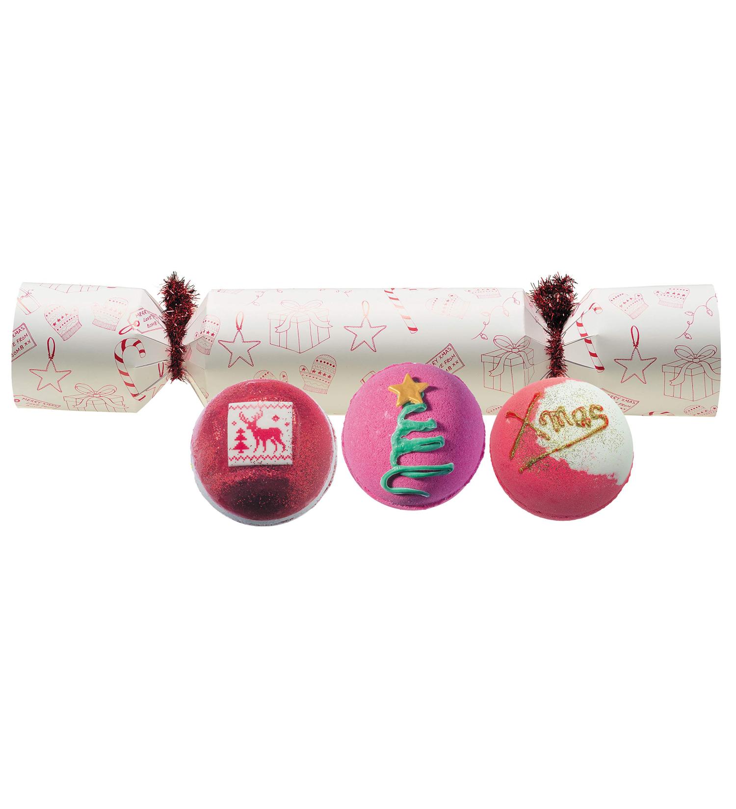 Bomb Cosmetics It's a Cracker Handmade Bath Blaster Gift Pack Contains 3-Pieces 160 g Each Contents May Vary 1 count (Pack of 1) It's a Cracker - Buy Online on SooperMarket.com