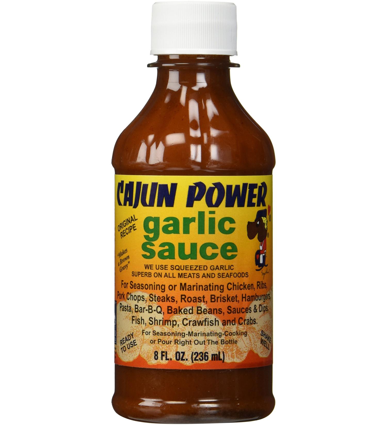 Cajun Power Garlic Sauce Original Recipe 8 oz - 1 Pack - Buy Online on SooperMarket.com