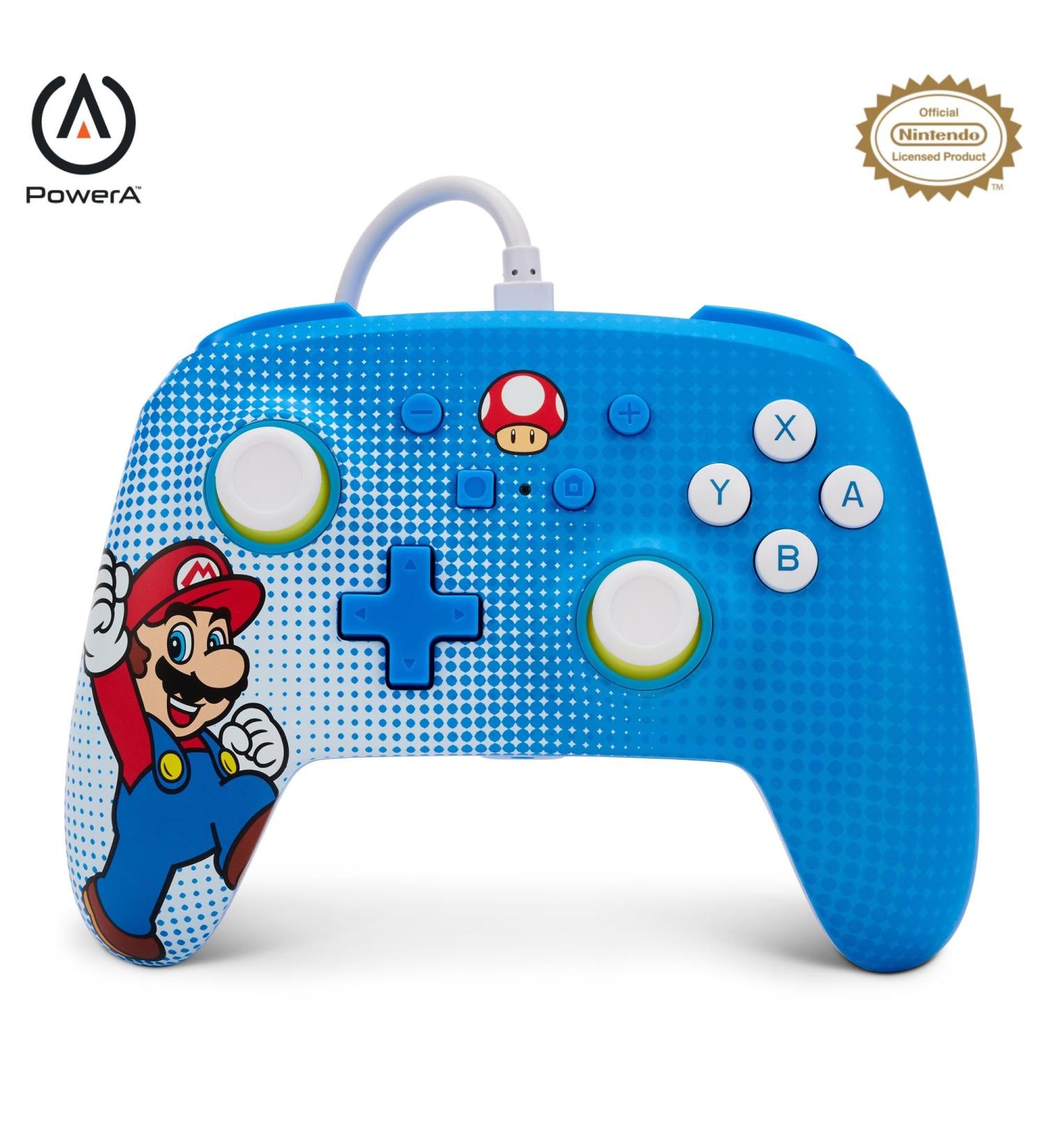 PowerA Enhanced Wired Controller for Nintendo Switch - Mario Pop Art - Buy Online on SooperMarket.com