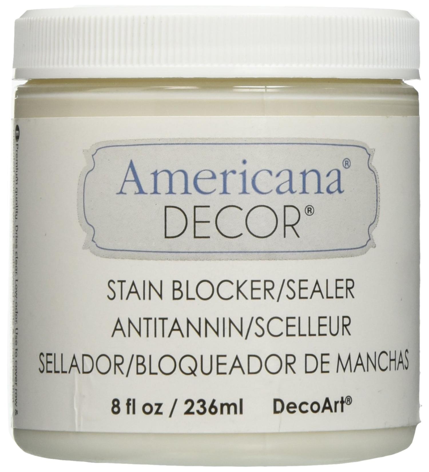 Americana Decor Stain Blocker/Sealer 8oz Clear