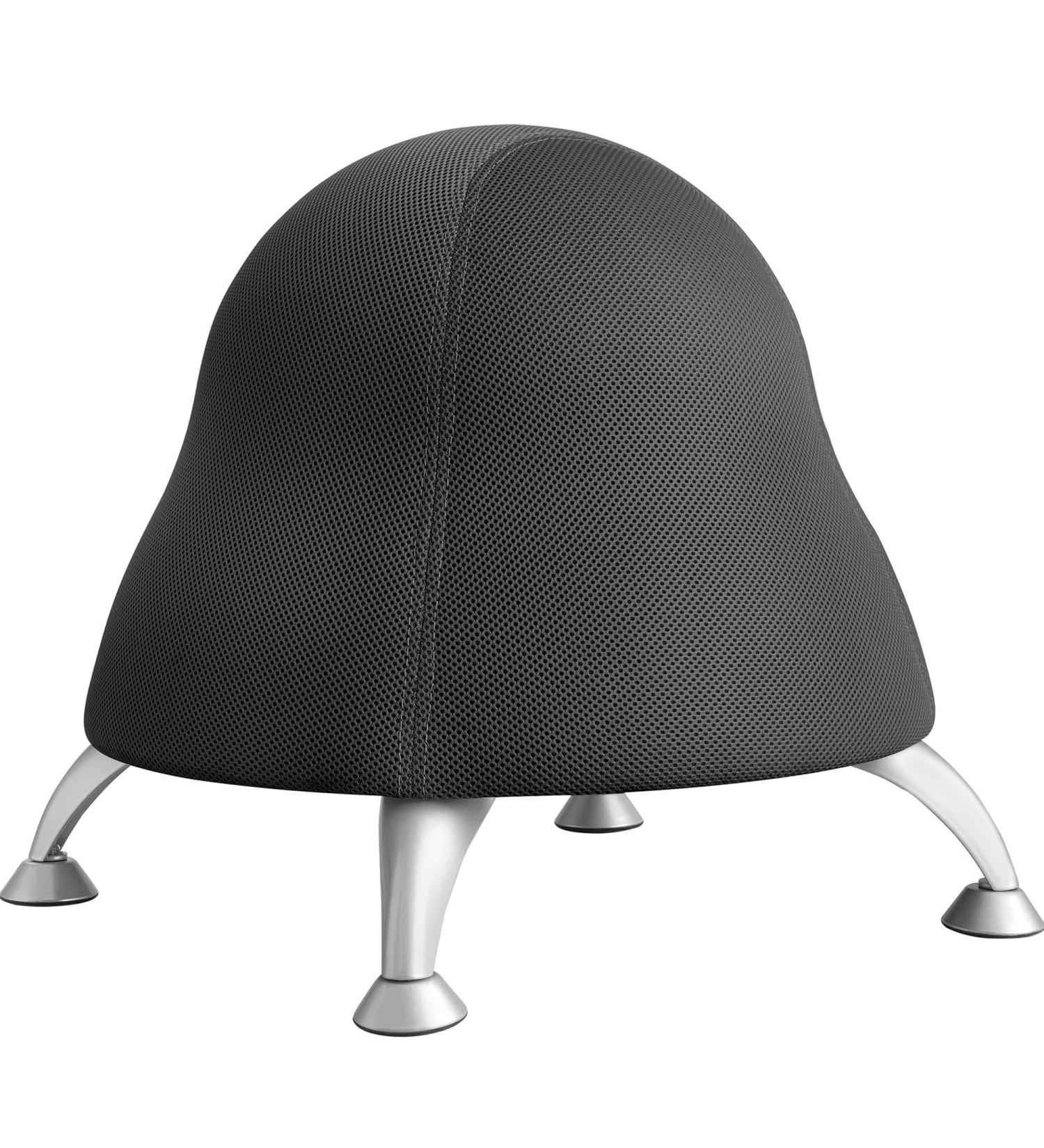 Safco Products 4755BL Runtz Ball Chair - Black Licorice - Anti-Burst Exercise Ball - Active Seating - Buy Online on SooperMarket.com