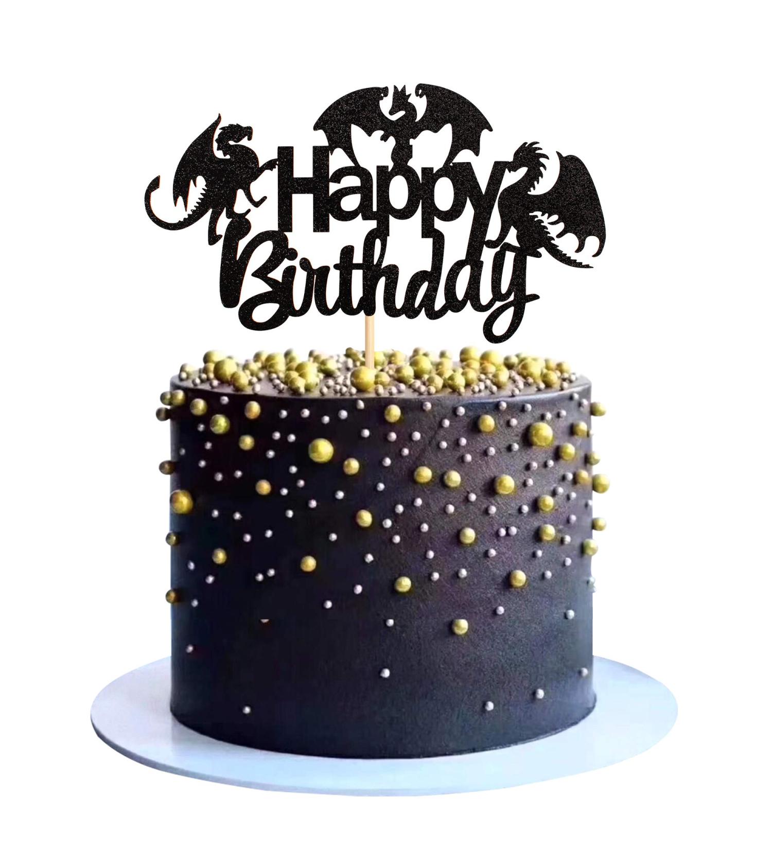 Dragon Theme Cupcake Toppers - Realistic Mythical Cake Decorations for Birthday Weddings & Parties - Buy Online on SooperMarket.com
