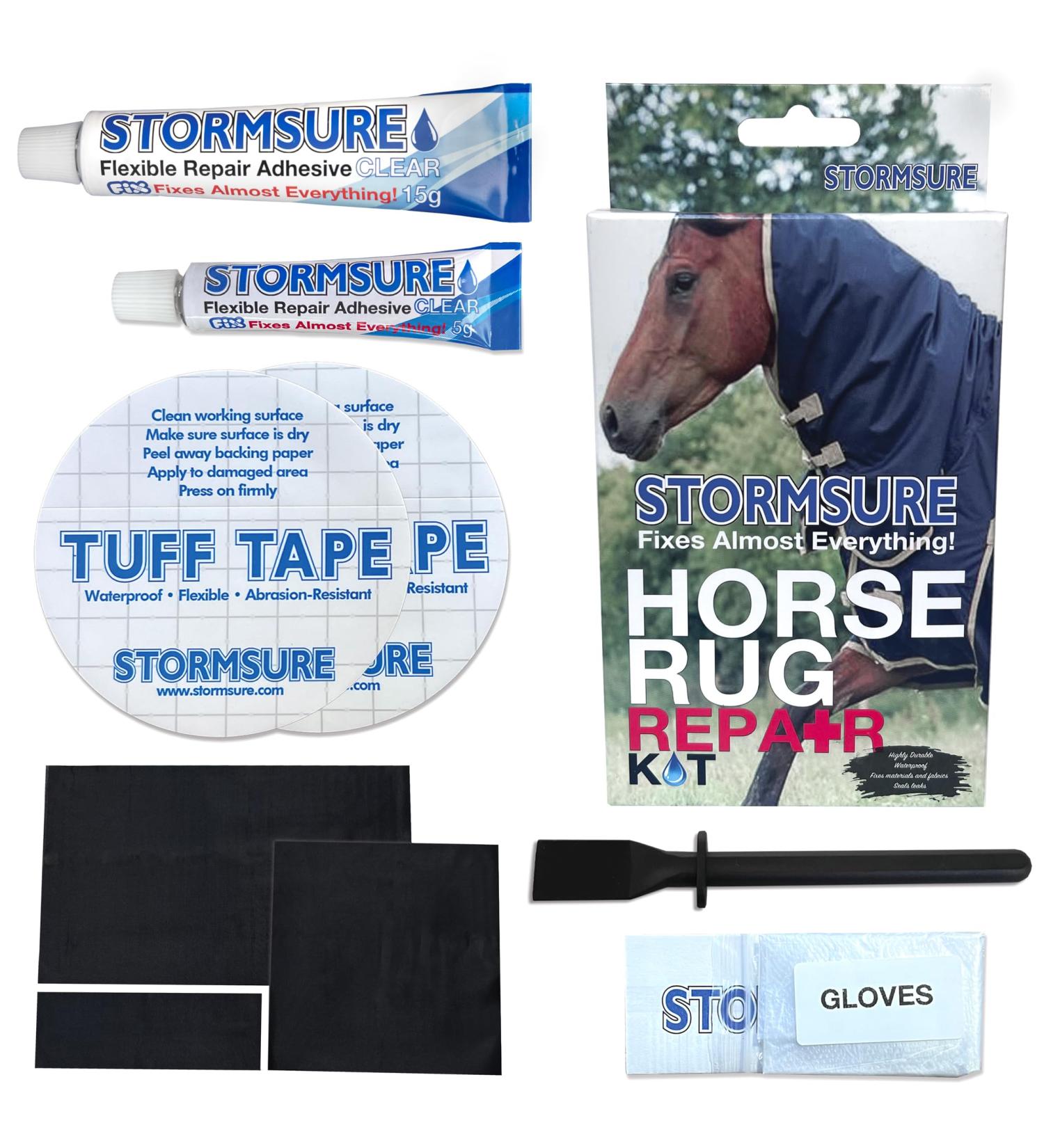 Stormsure Horse Rug Repair Kit: Strong Durable Waterproof Repair - Buy Online on SooperMarket.com