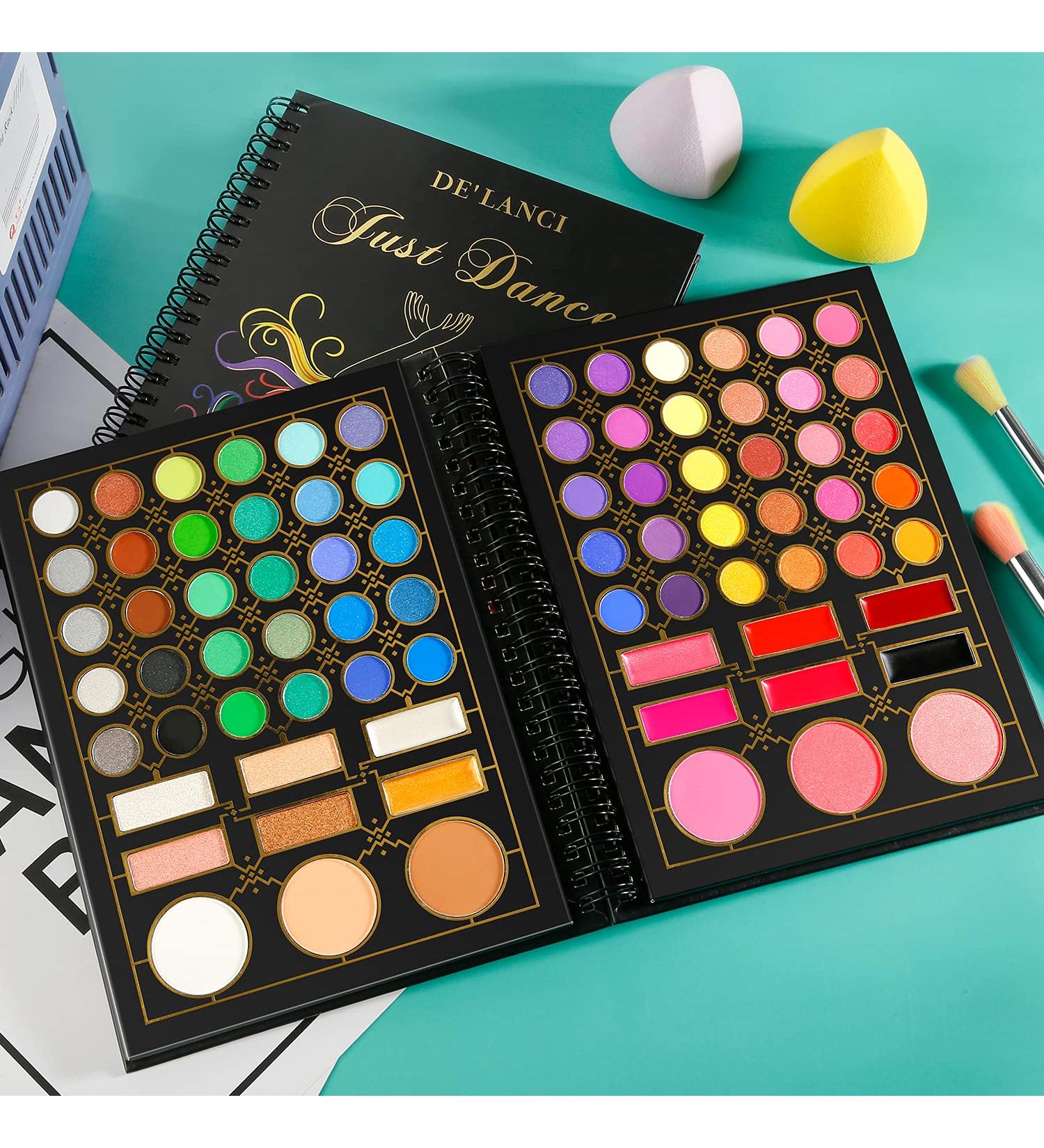 DE LANCI Makeup Palette for Teens - 78 Color Eyeshadow Kit | Perfect Gift Set for Teen Girls & Beginners - Buy Online on SooperMarket.com