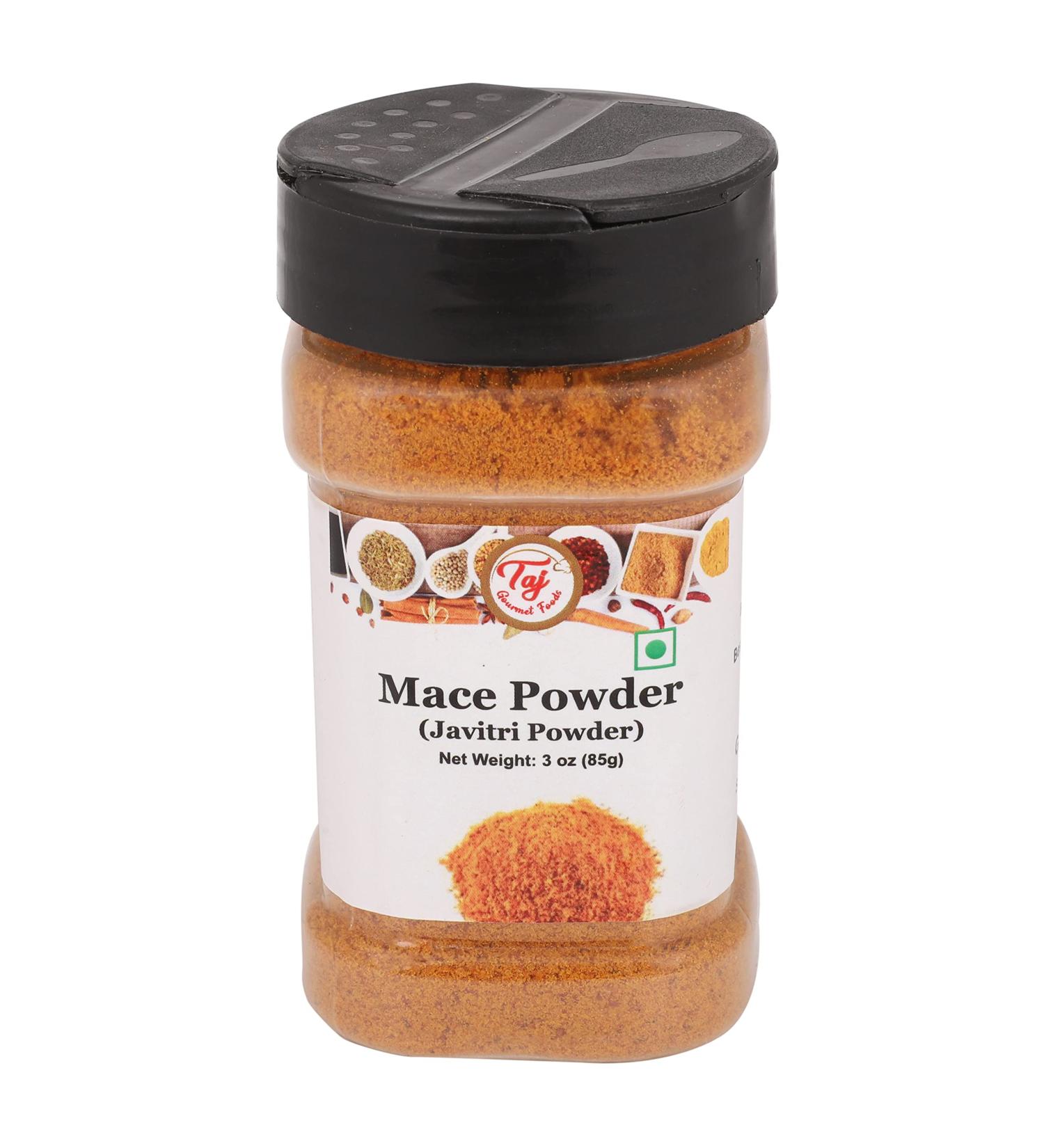 Taj Mace Powder (Javathri Ground) 3oz (85g) - Premium Quality Spice for Cooking - Buy Online on SooperMarket.com