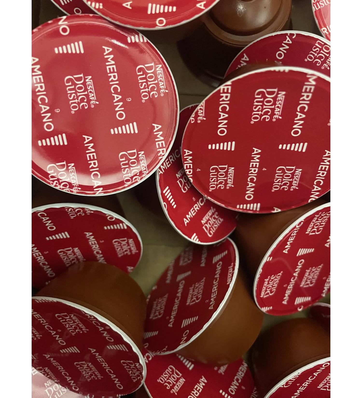 Buy 10 20 30 50 80 & 100 Compatible with Dolce Gusto Coffee Pods : Americano - SOLD LOOSE
