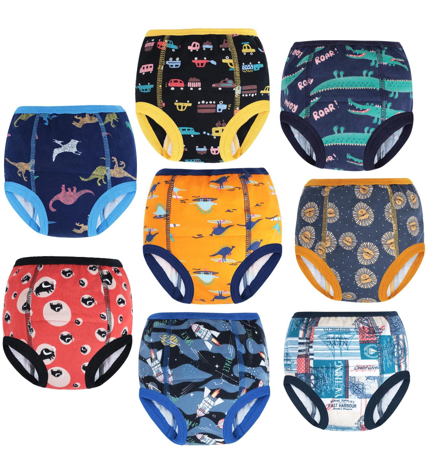 MOEMOE BABY Absorbent Potty Training Underwear 4T Dinosaur Aerospace Park | Cotton Toddler Training Pants 2-6T - Buy Online on SooperMarket.com