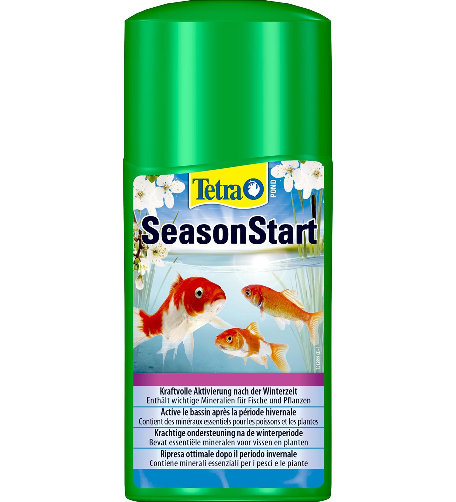 Tetra Pond Season Start - Revitalize Your Garden Pond with Essential Minerals | 250ml for Fish & Plants - Buy Online on SooperMarket.com