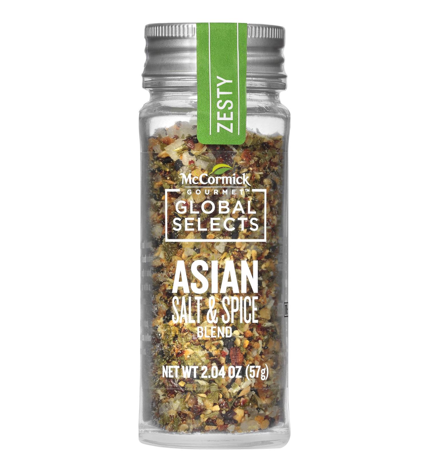 McCormick Gourmet Asian Salt & Spice Blend - 2.04 oz | Global Selects Collection - Buy Online on SooperMarket.com