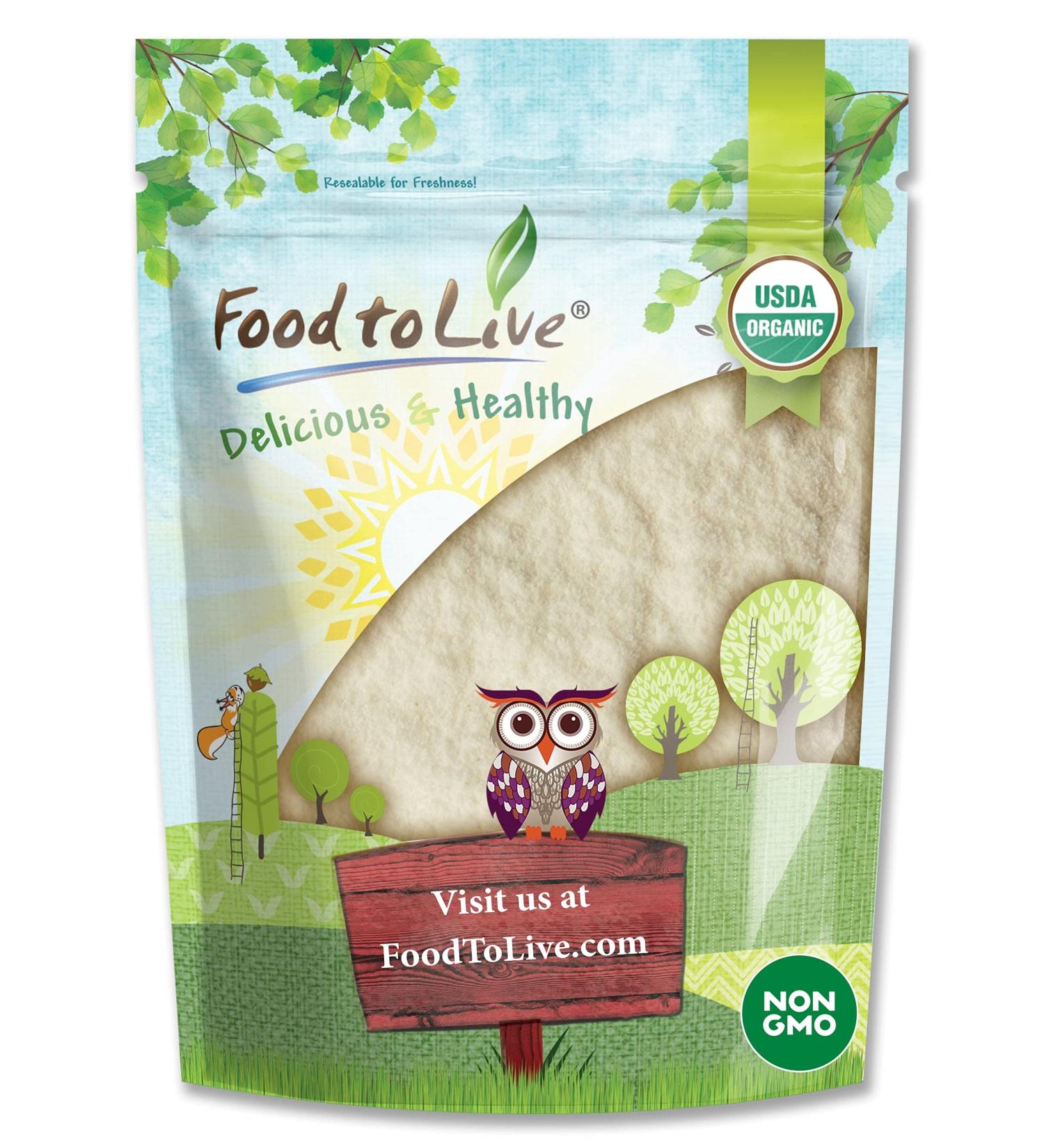 Organic Apple Powder 1.5 lbs | Non-GMO, Unsulfured, Raw, Vegan | Ideal for Juices, Smoothies, Yogurts | Maltodextrin-Free | No Sulphites | Bulk Packaging - Buy Online on SooperMarket.com