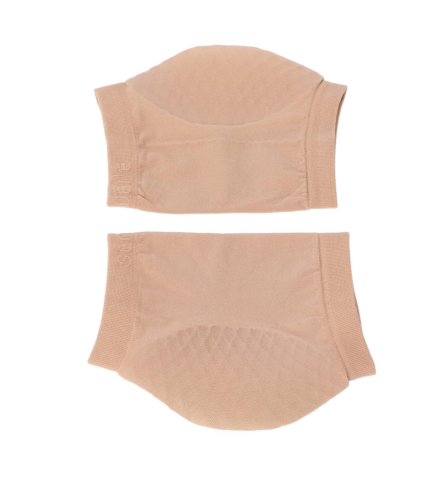 Toe-Free Spa Socks for Dry Cracked Heels | Breathable Silicone Coating | Perfect for High Heels & Long Wear - Shop Internationally - Buy Online on SooperMarket.com