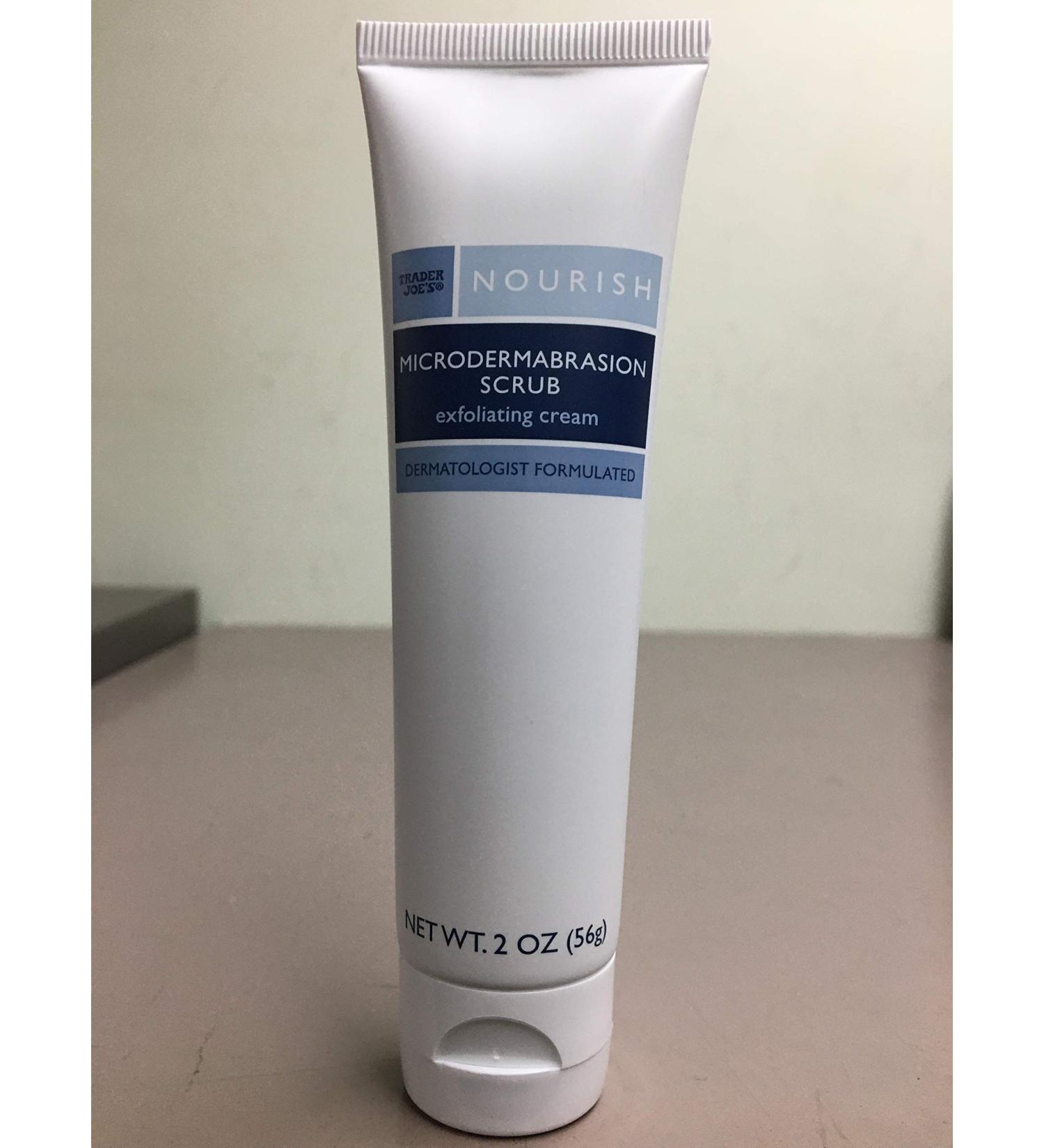 Trader Joe's Nourish Microdermabrasion Scrub Exfoliating Cream