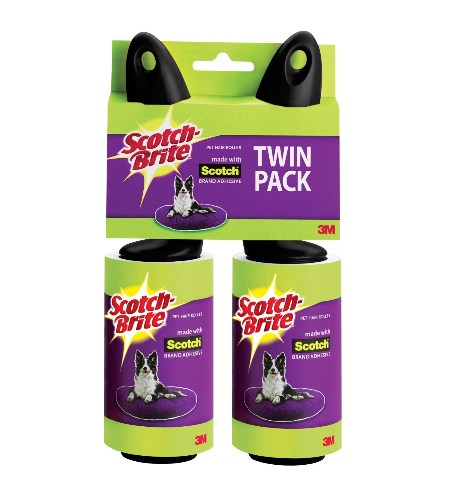 Scotch-Brite Pet Hair Roller Twin Pack