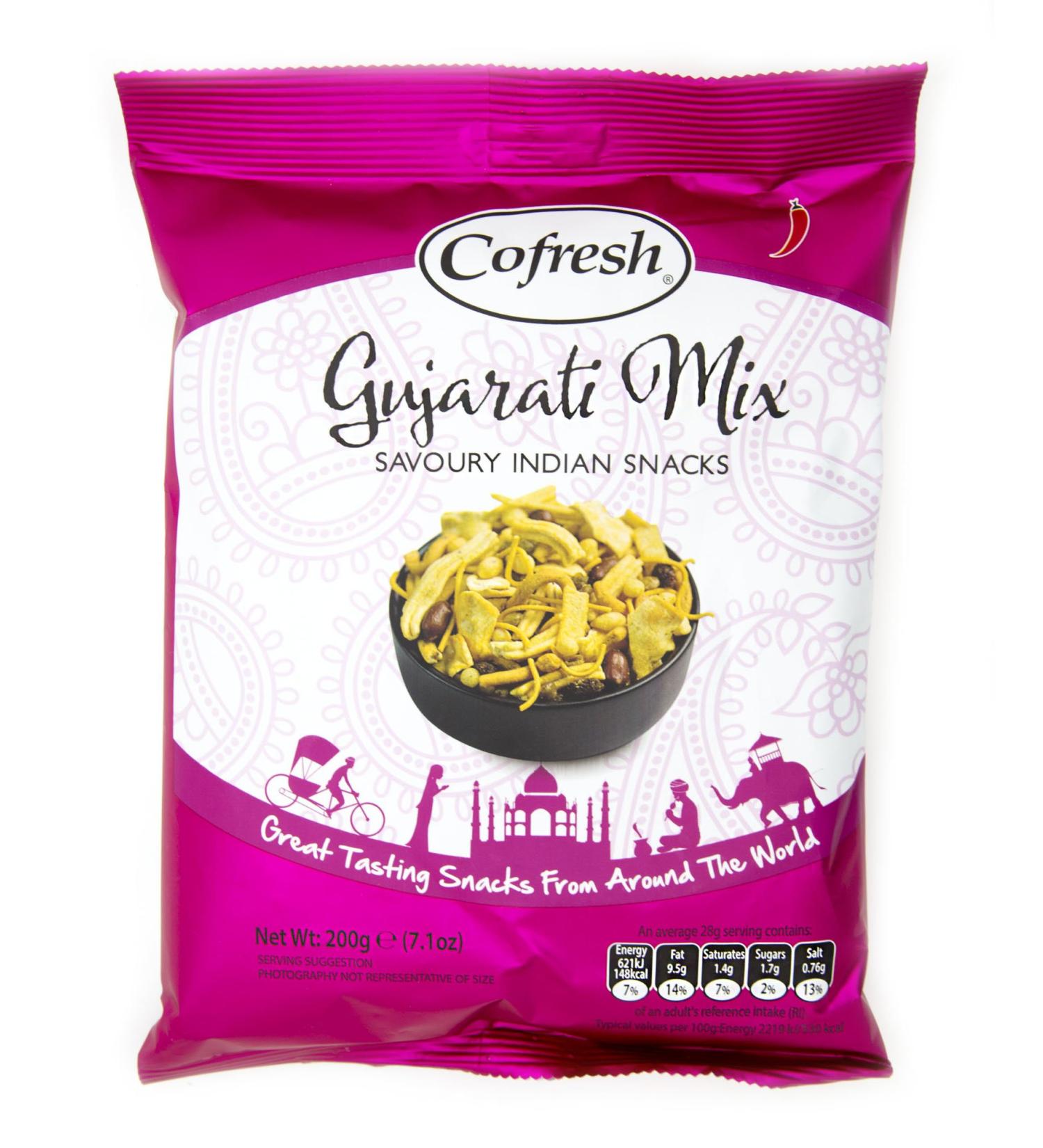 Cofresh Gujarati Mix 200g - Authentic Indian Snack | Pack of 1 - Buy Online on SooperMarket.com