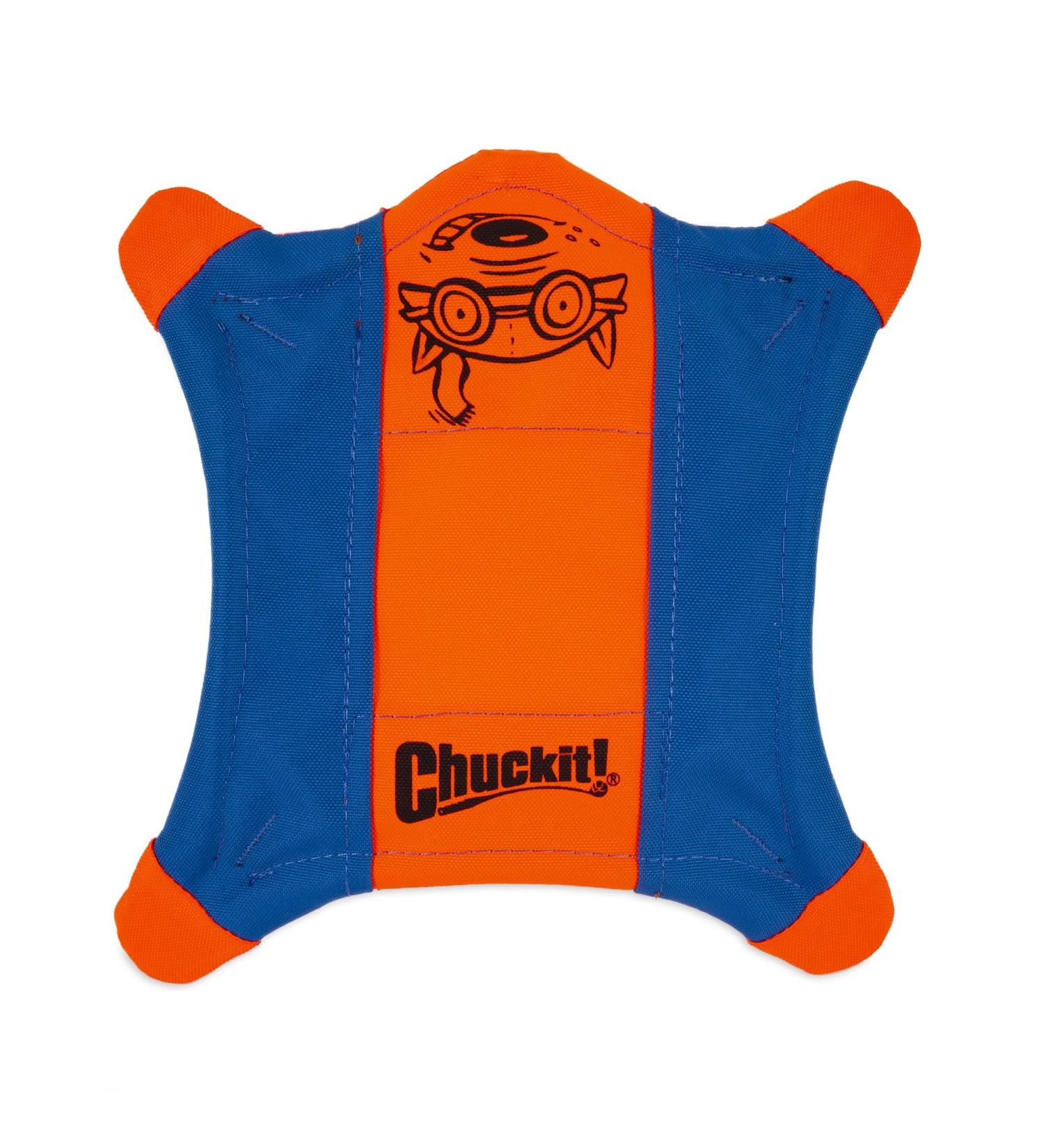 Chuckit! Flying Squirrel Dog Toy Medium - Interactive Floating Disc Frisbee for Tossing and Fetch - Buy Online on SooperMarket.com