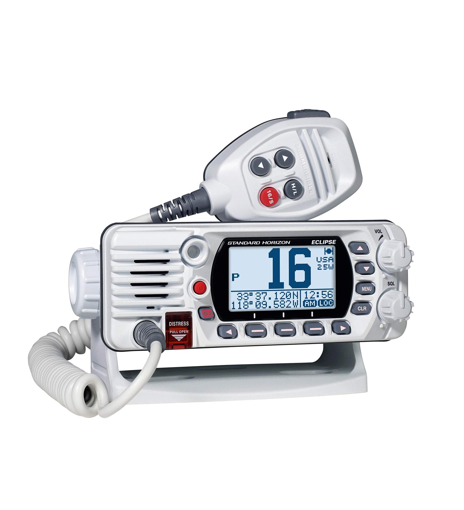 Standard Horizon GX1400 Eclipse VHF Radio - White | Fixed Mount | High Performance - Buy Online on SooperMarket.com