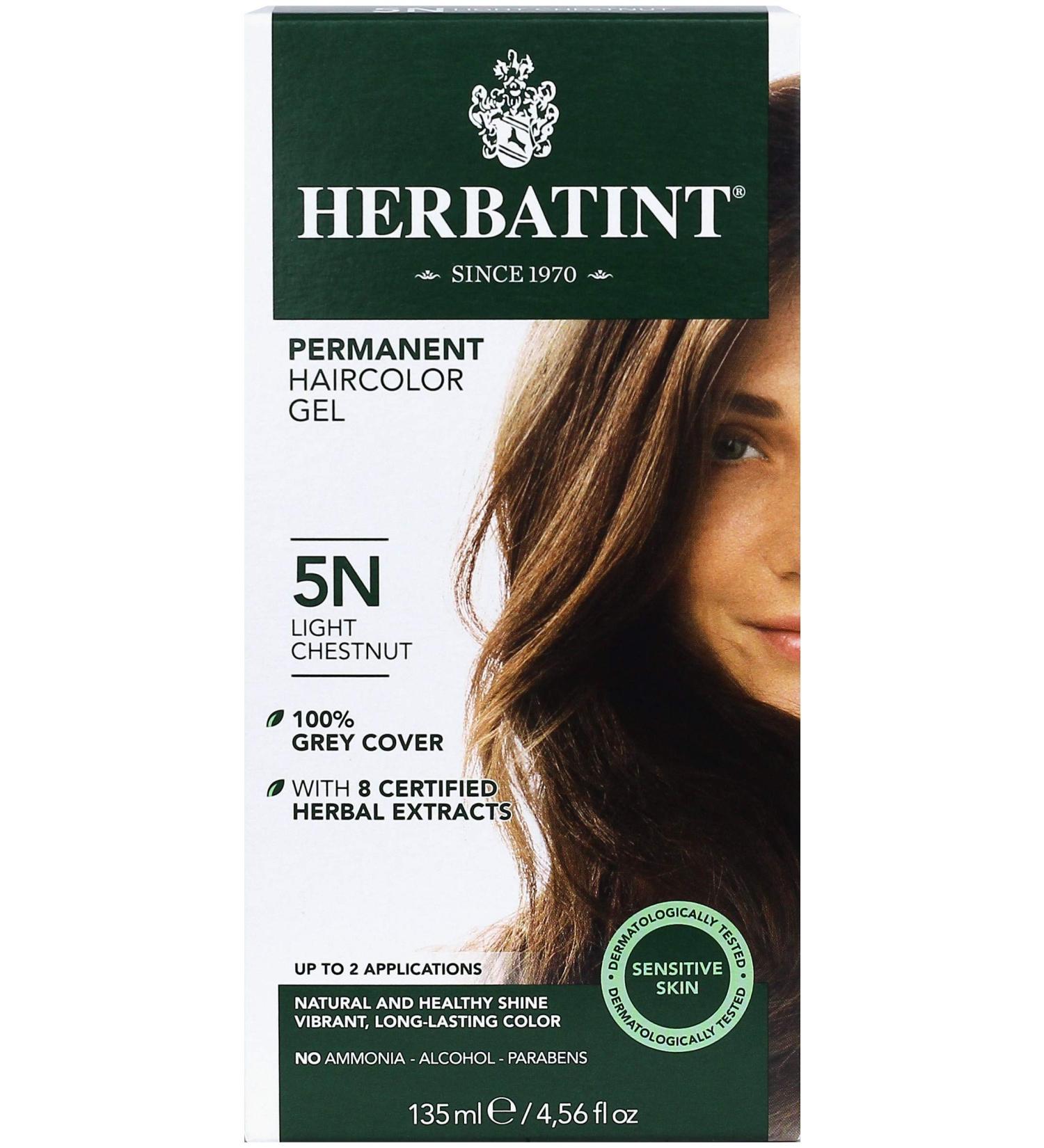 Herbatint Hair Color 5N Light Chestnut - Natural & Long-Lasting | Shop Internationally - Buy Online on SooperMarket.com