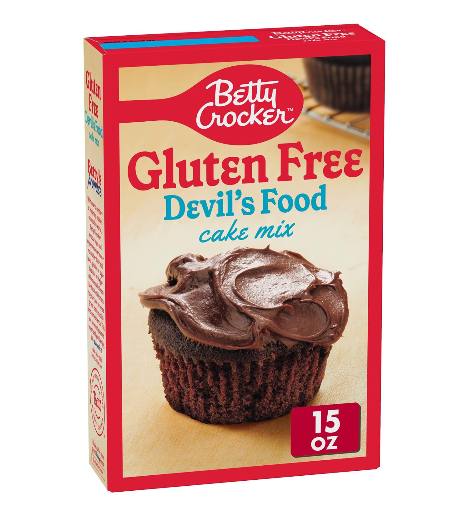 Betty Crocker Gluten Free Devil's Food Cake Mix 425 Gram Box - Buy Online on SooperMarket.com