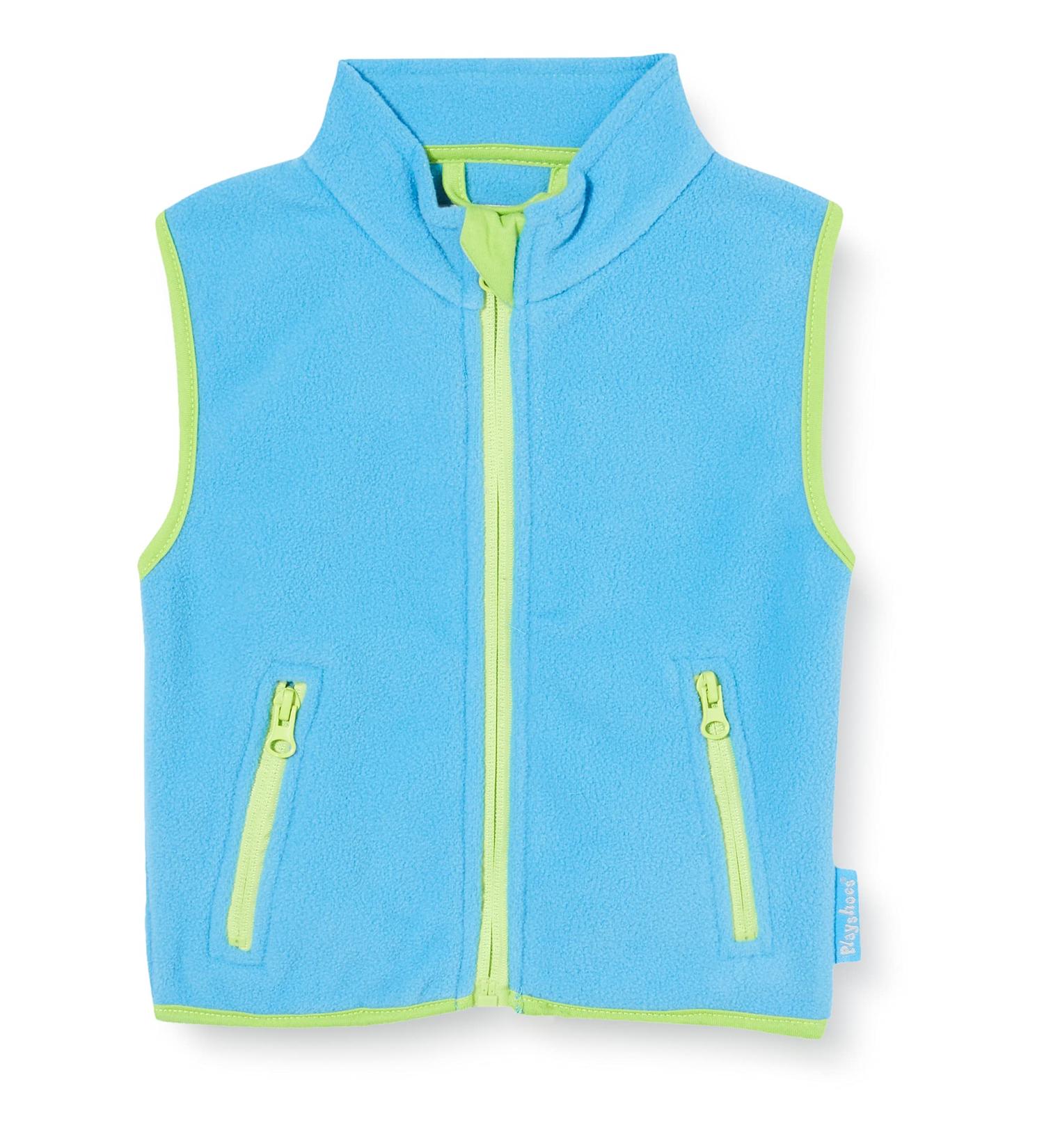 Playshoes Unisex Kid's Fleece Vest - Aqua Blue - Size 164 | Outdoor Top - Buy Online on SooperMarket.com