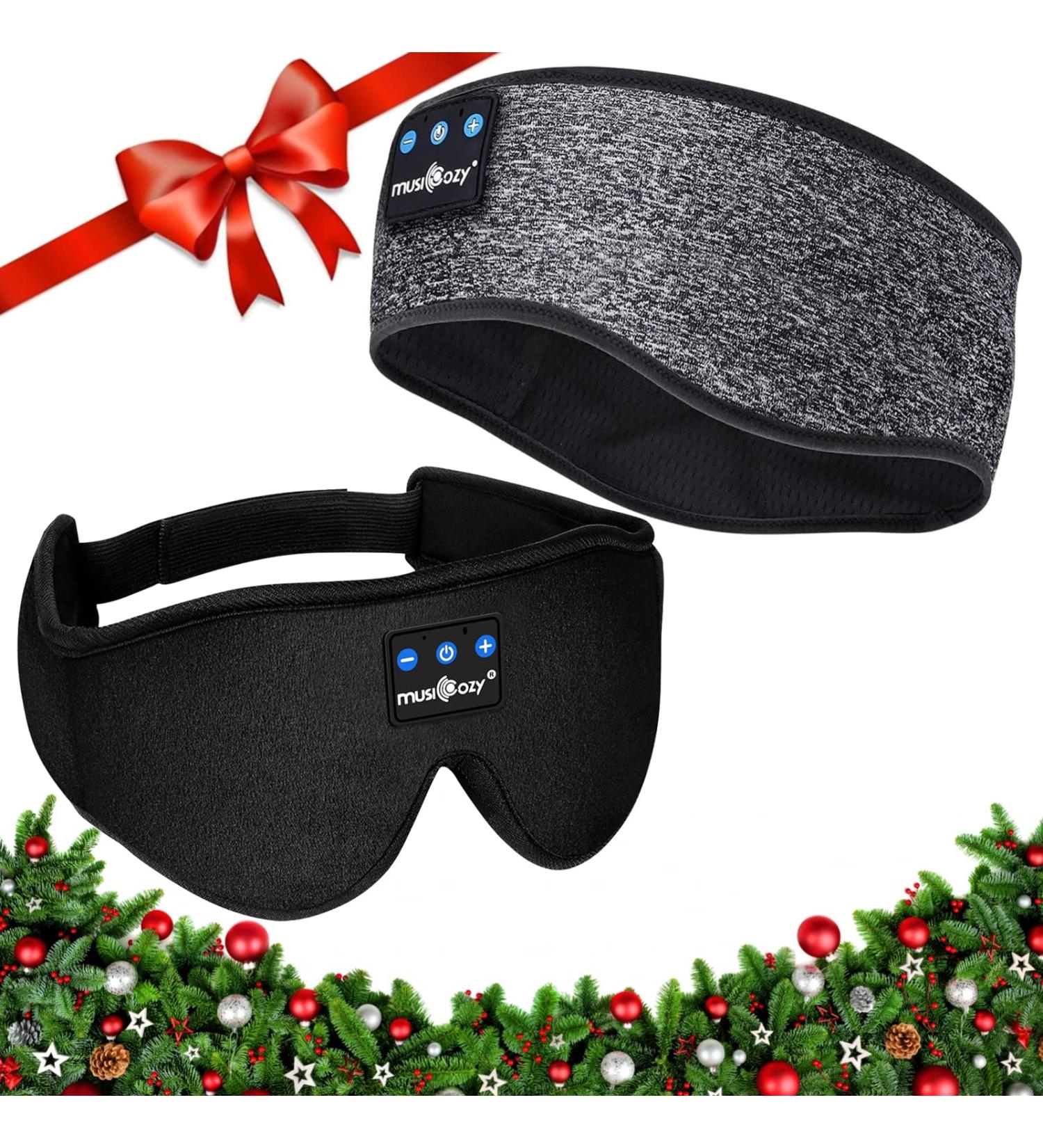 MUSICOZY Bluetooth Sleep Headband - Wireless Music Headphones for Side Sleepers - Cool Tech Gadgets for Men, Women, Boys, Girls - Pack of 2 - Buy Online on SooperMarket.com