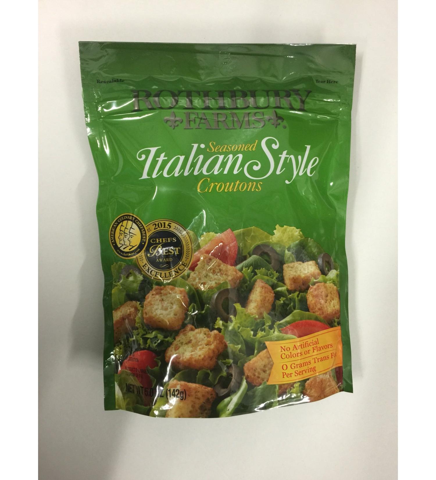 Rothbury Farms Seasoned Italian Style Croutons - 142g | Buy Online - Buy Online on SooperMarket.com