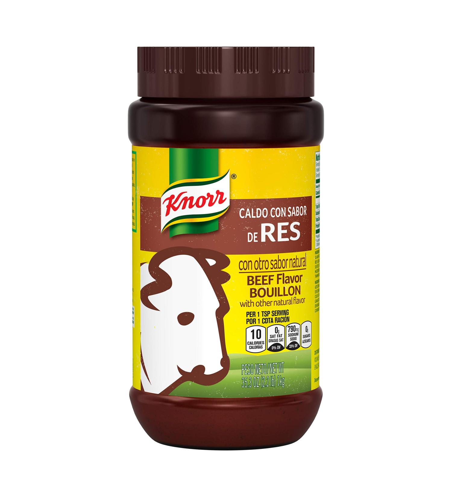 Knorr Granulated Beef Bouillon 35.3 oz - Savory Flavor Enhancer - Buy Online on SooperMarket.com