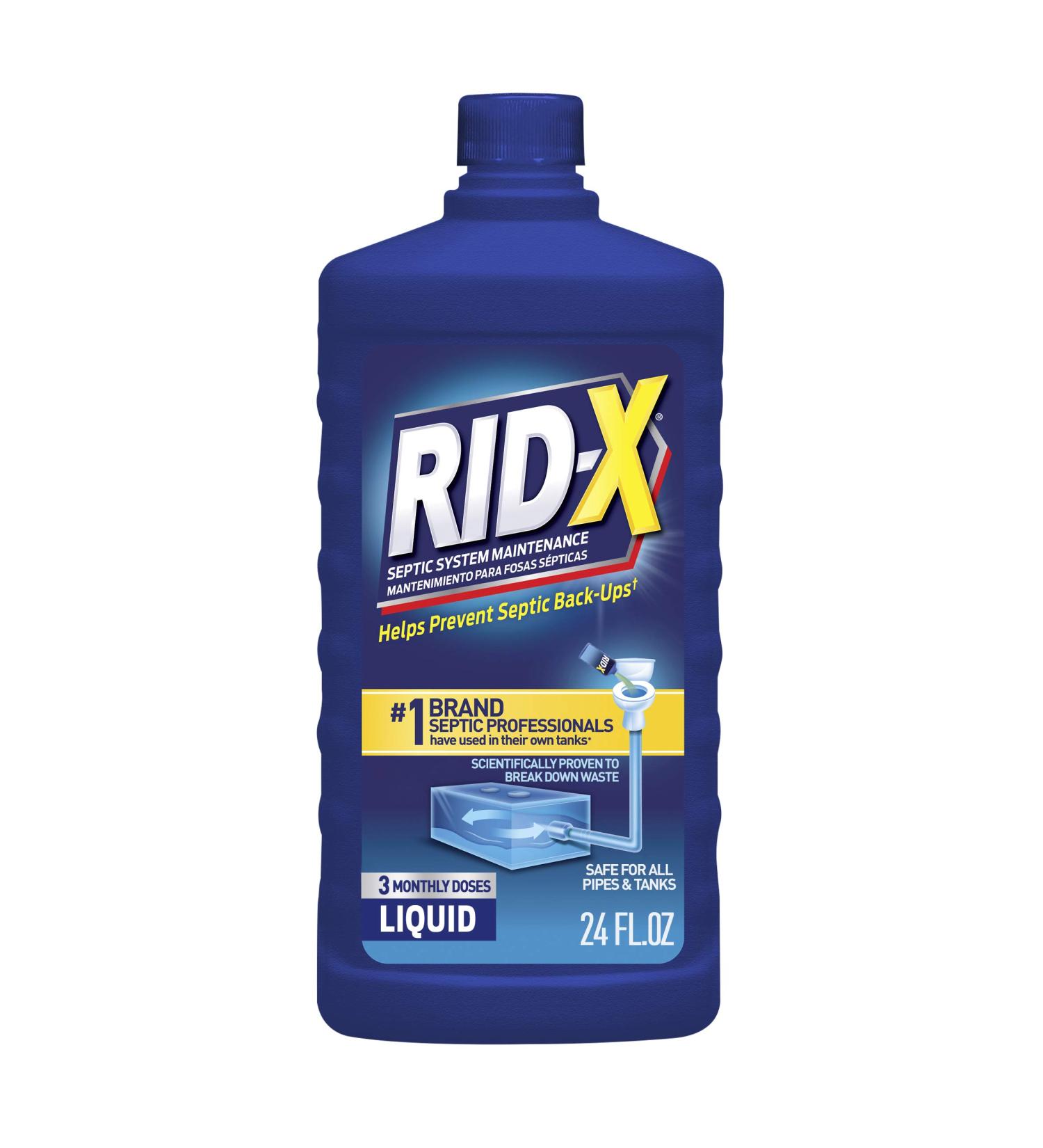 RID-X Septic Treatment 3-Month Supply Liquid - 24 fl oz - Buy Online on SooperMarket.com